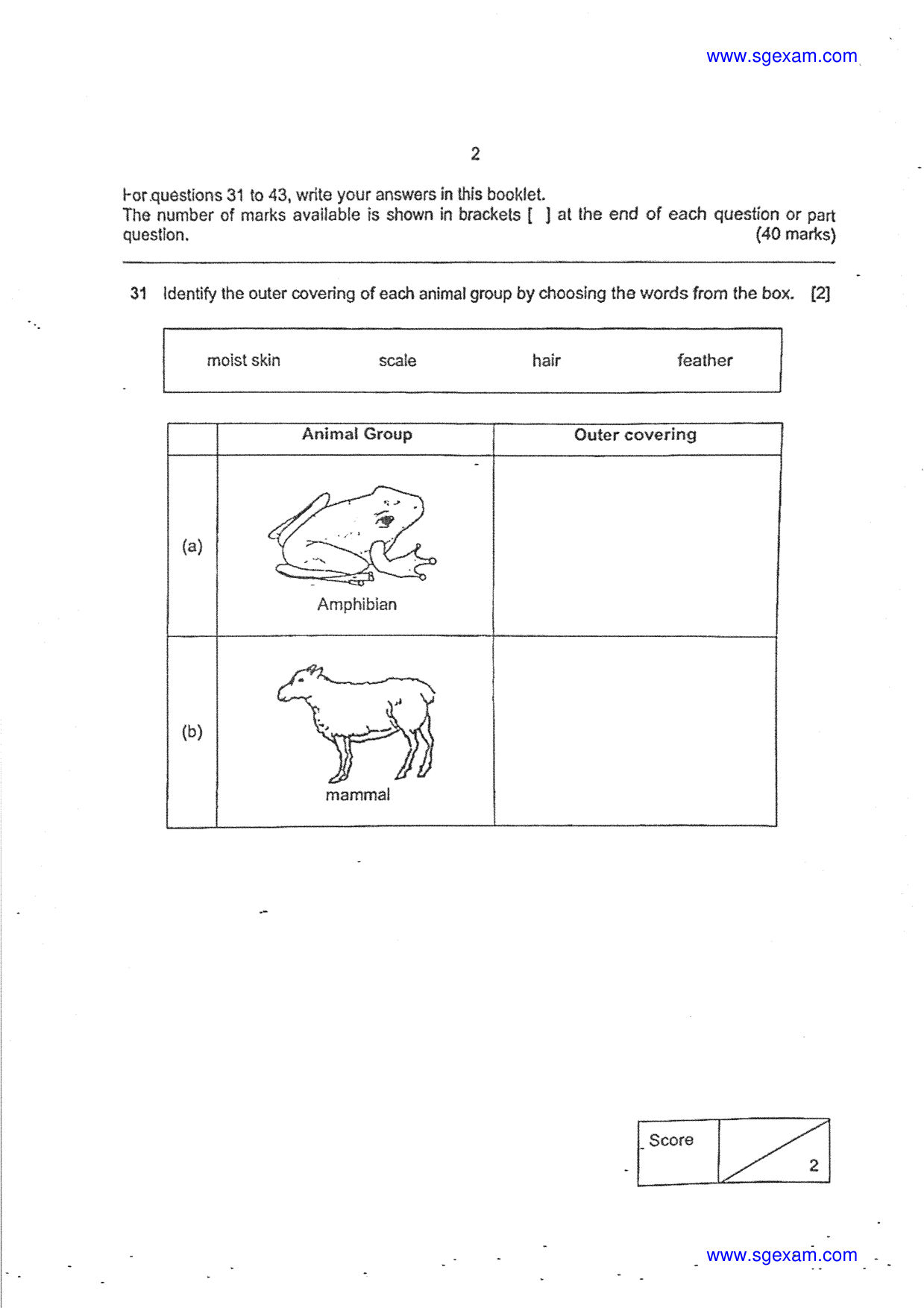 Answer Page 22
