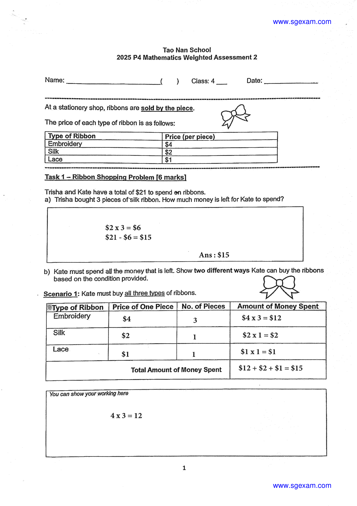 Answer Page 5
