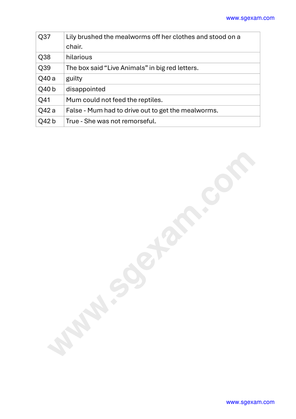 Answer Page 26