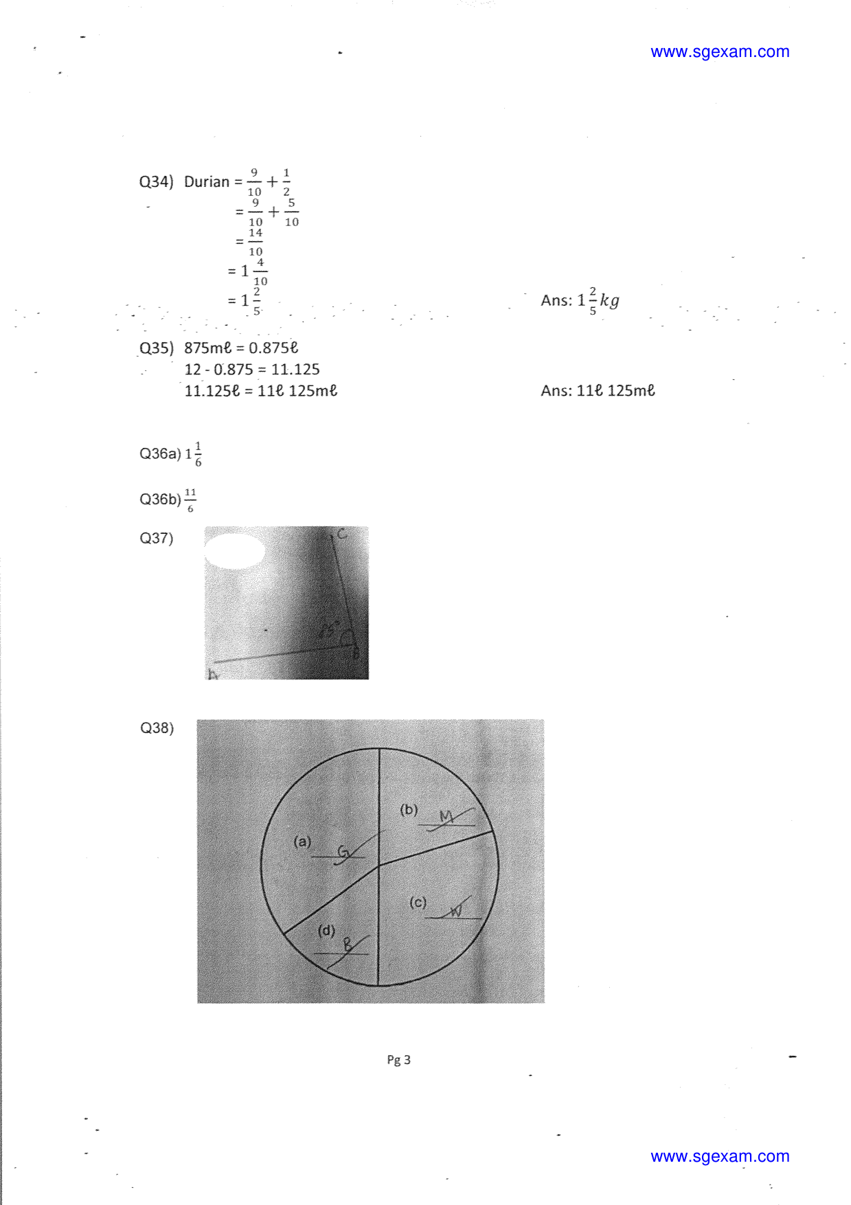 Answer Page 25