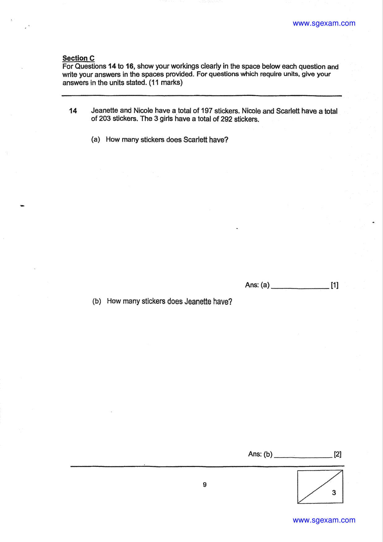 Answer Page 9