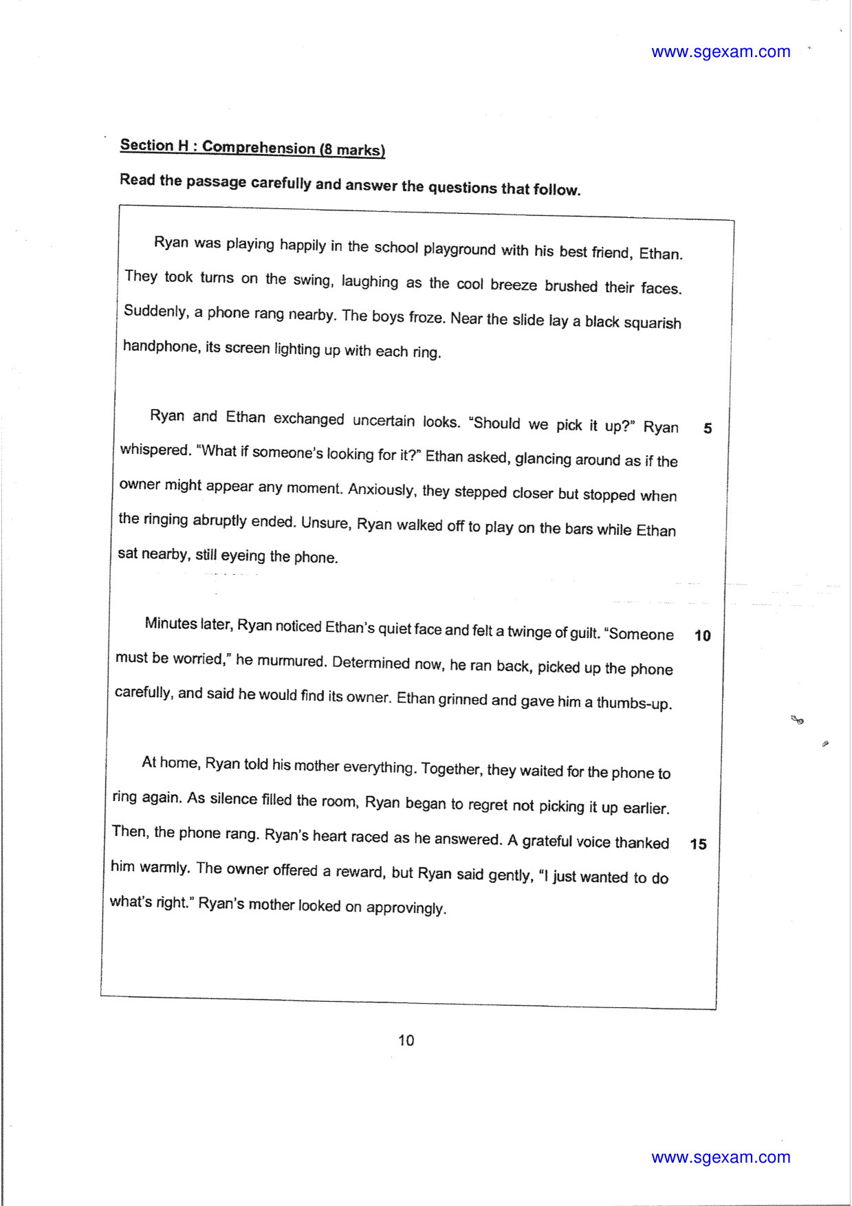 Answer Page 13