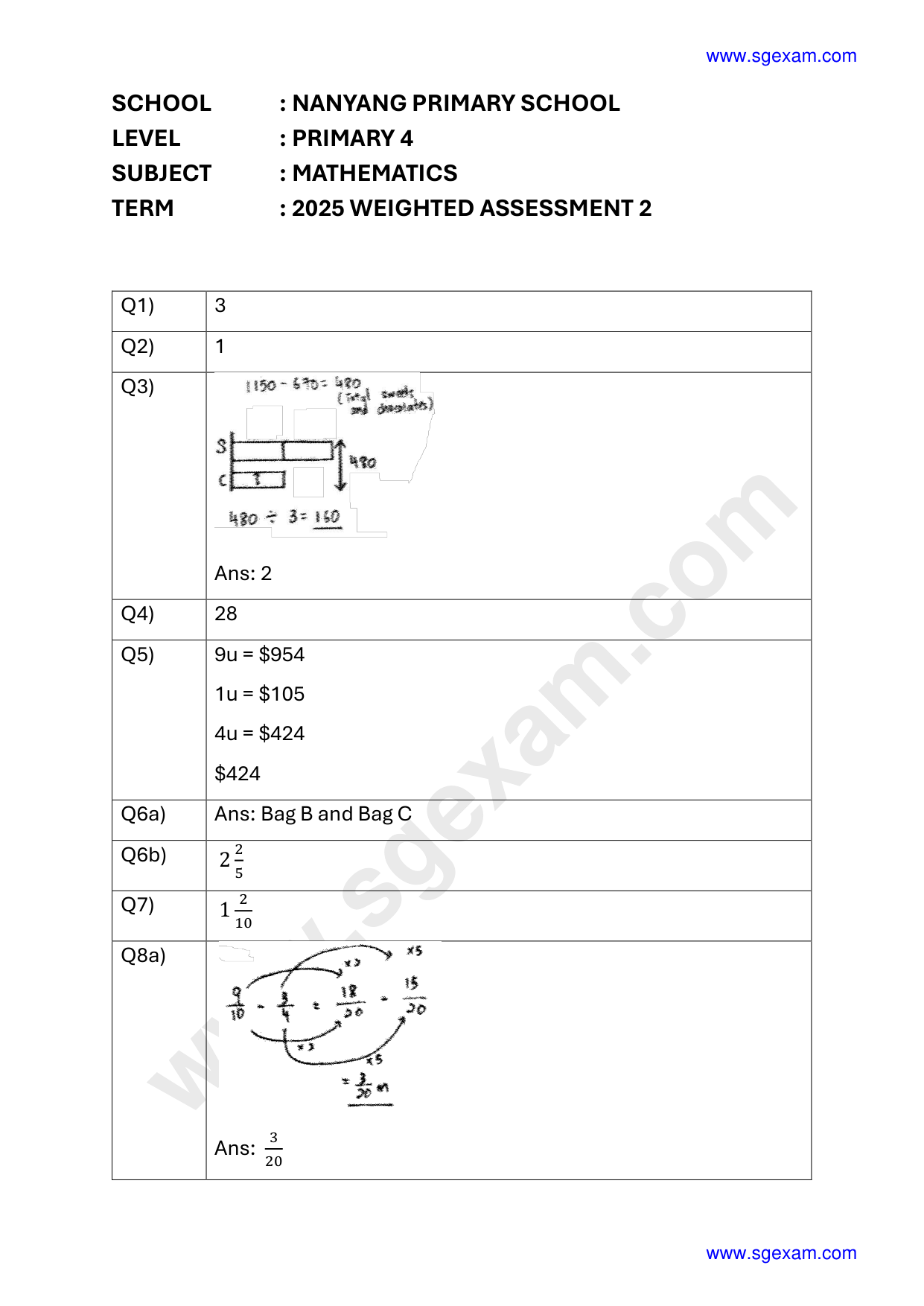 Answer Page 7