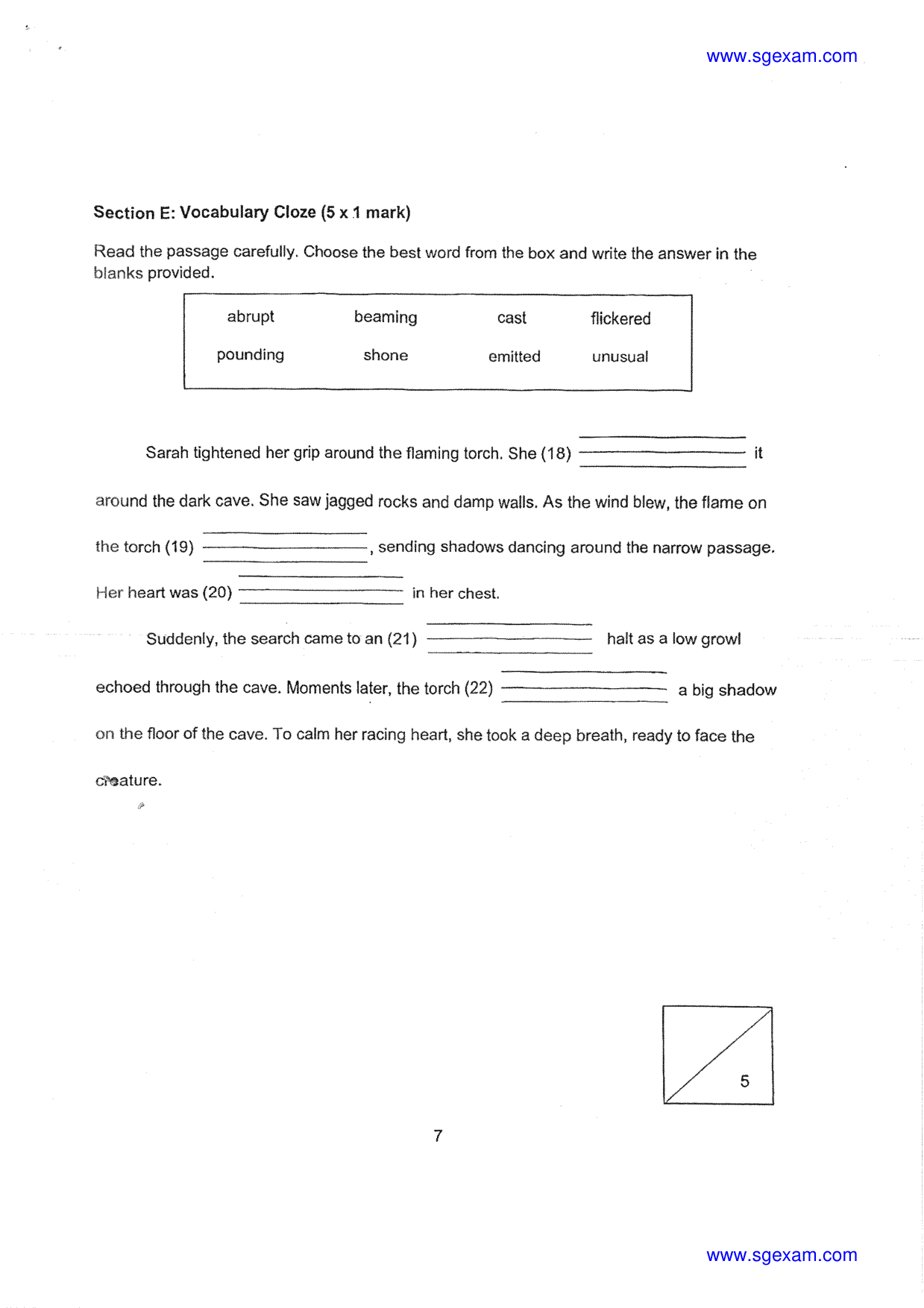 Answer Page 7