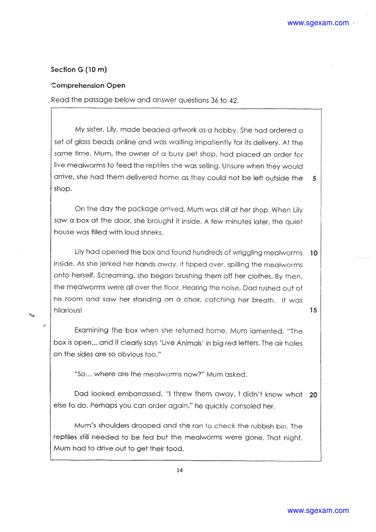 Answer Page 22