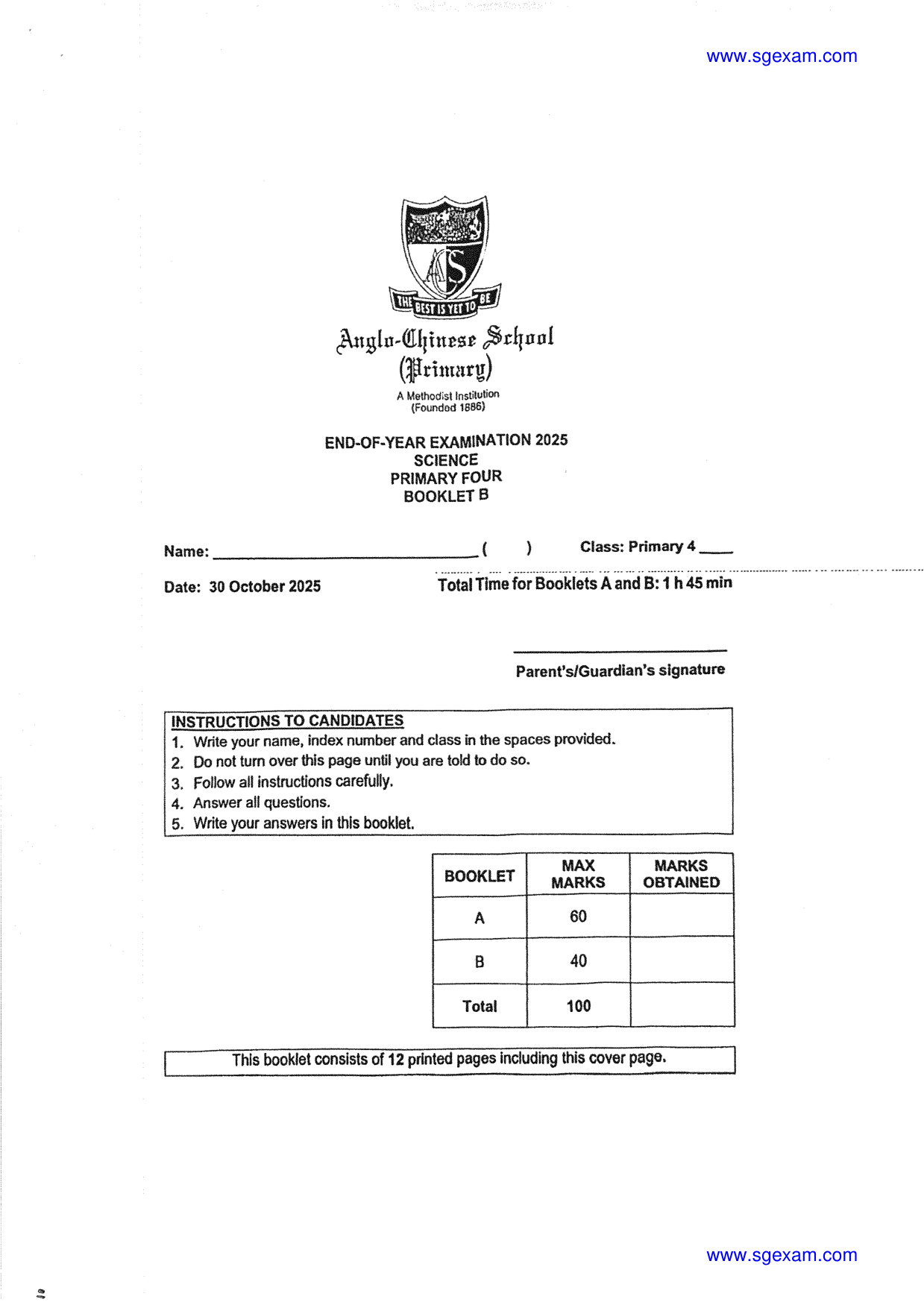 Answer Page 23