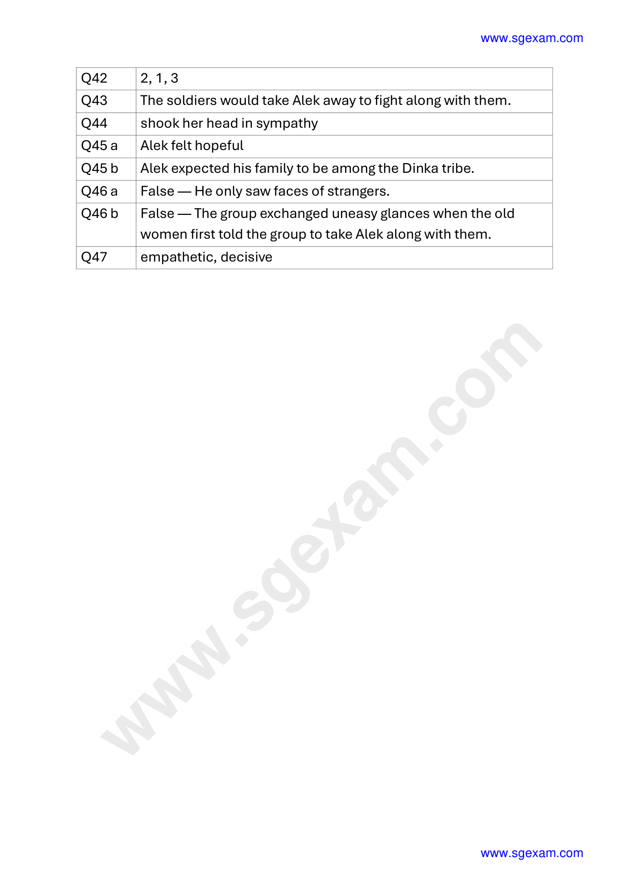 Answer Page 26