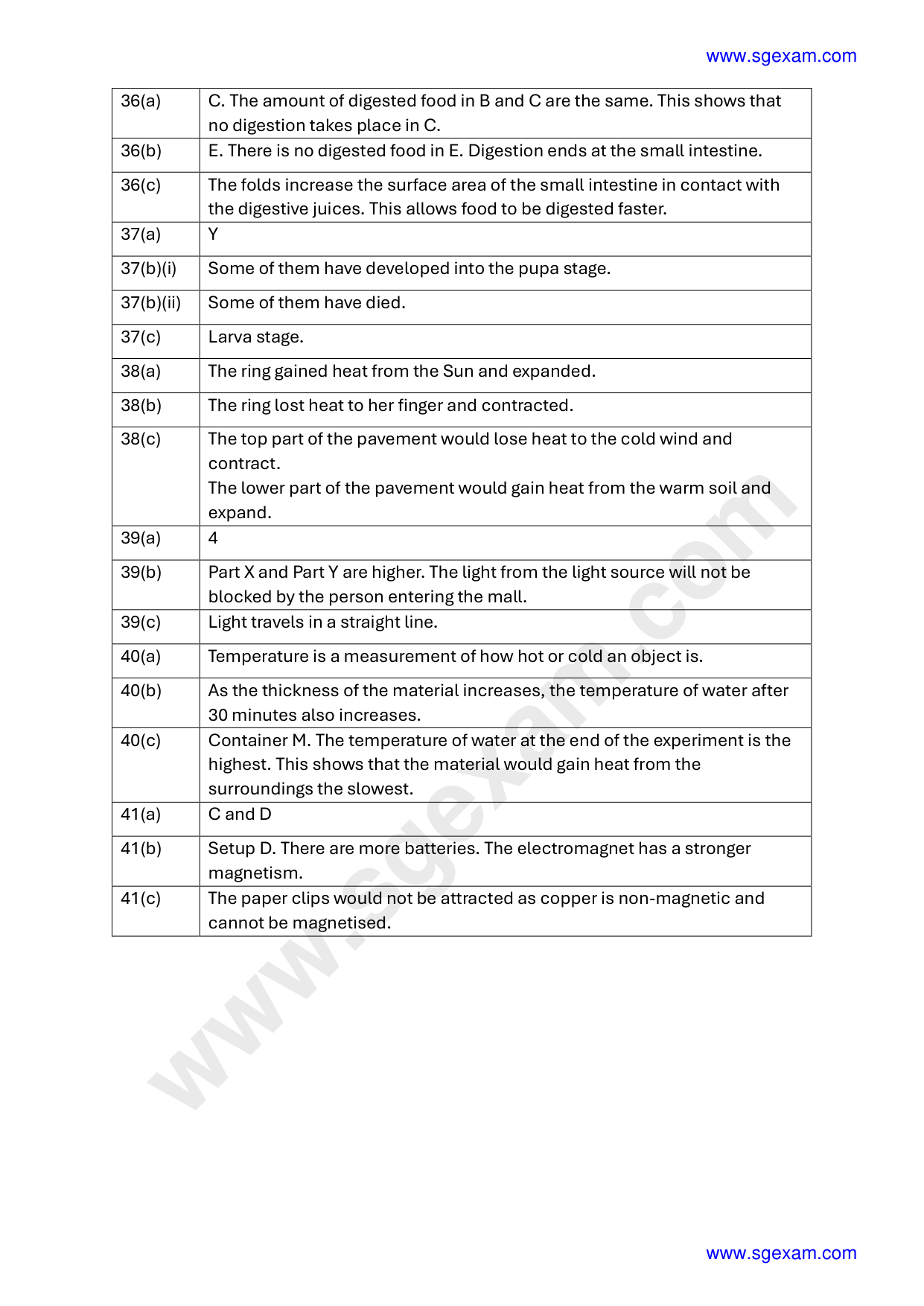 Answer Page 39