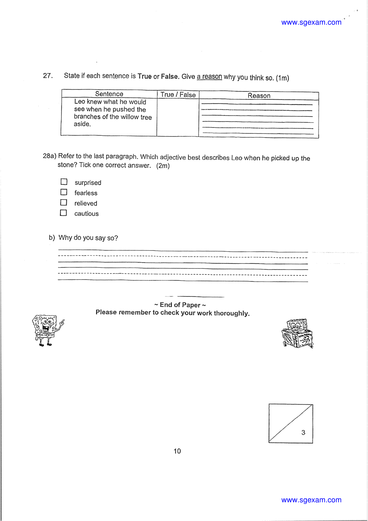 Answer Page 10