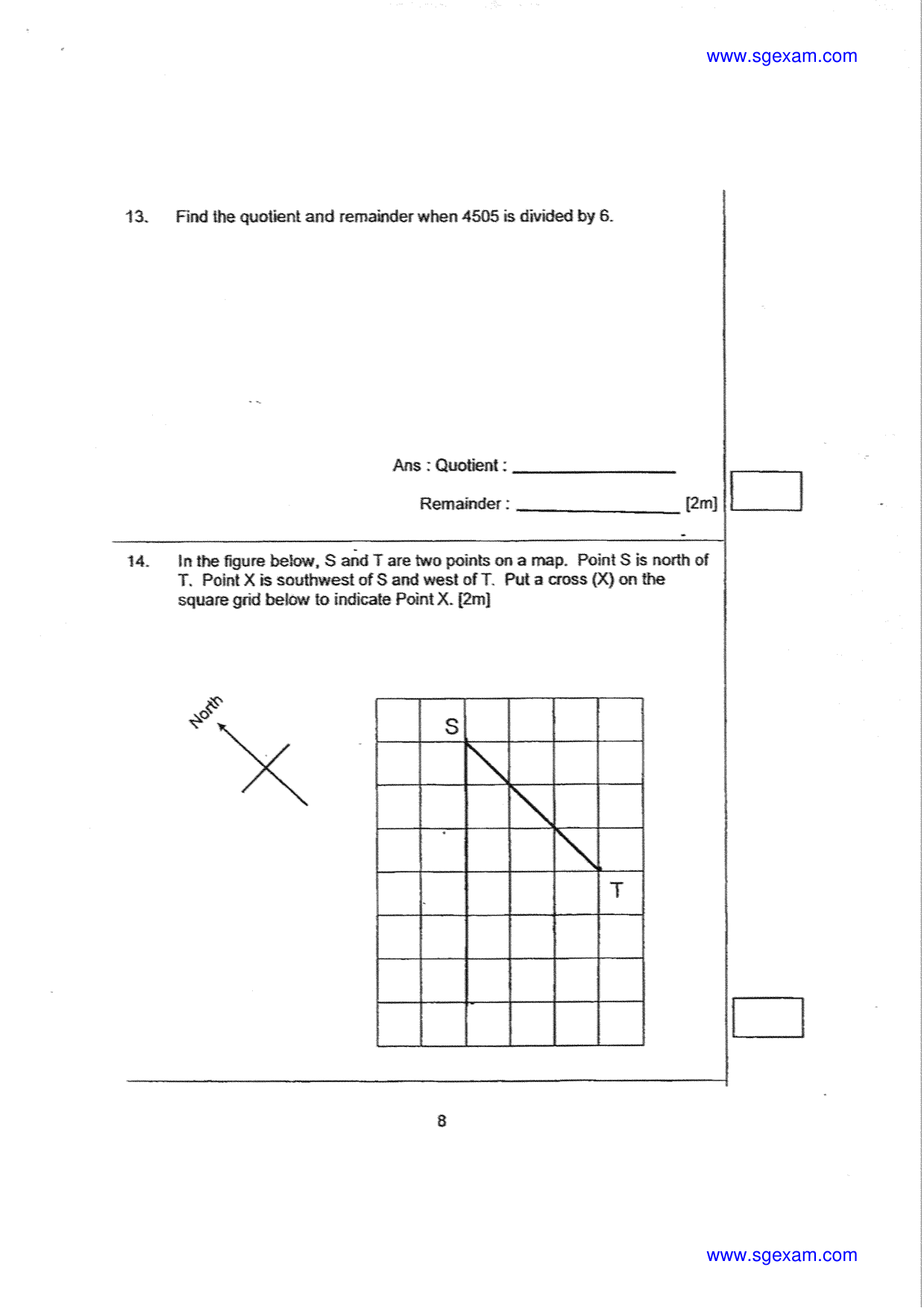 Answer Page 8