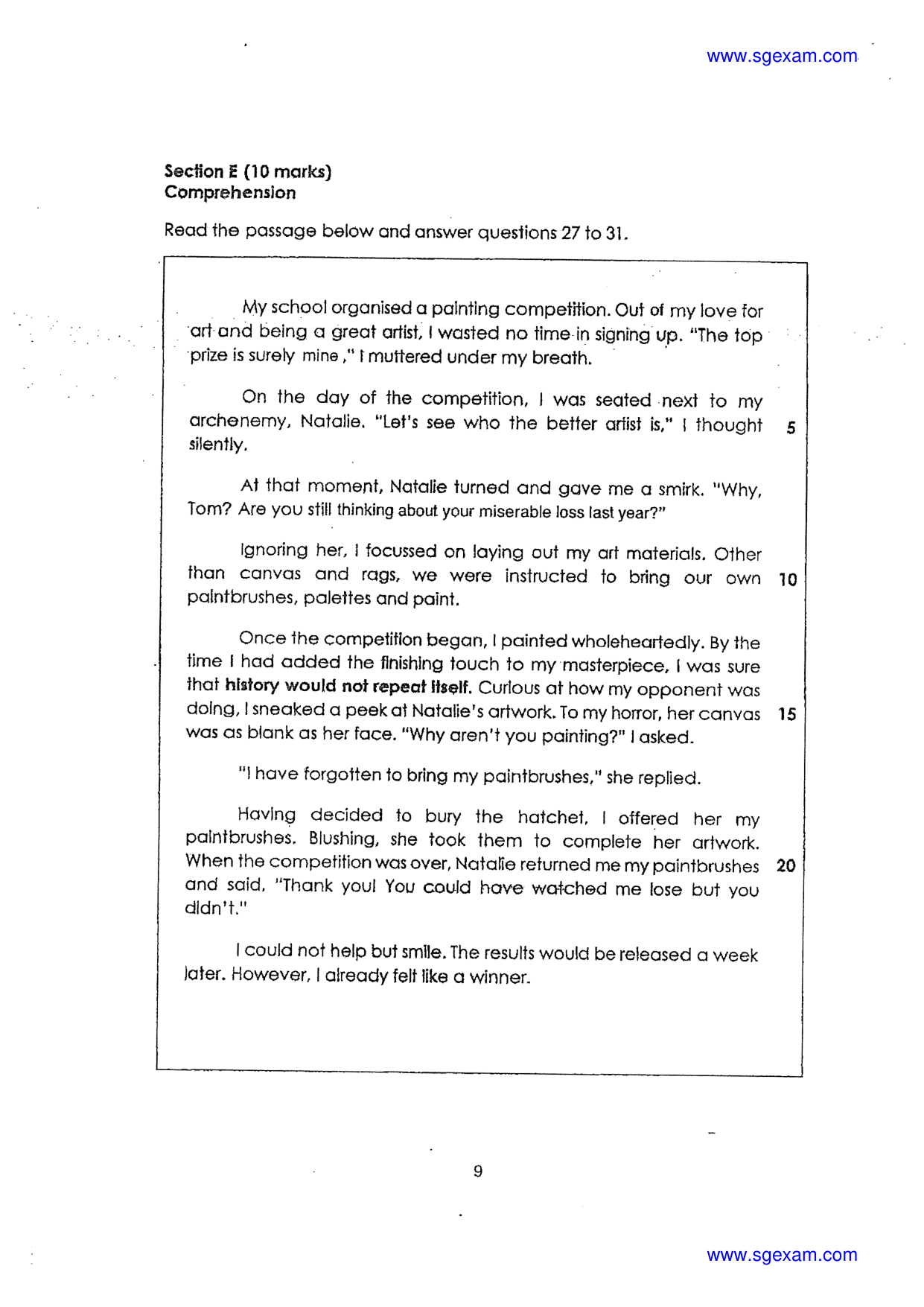 Answer Page 10