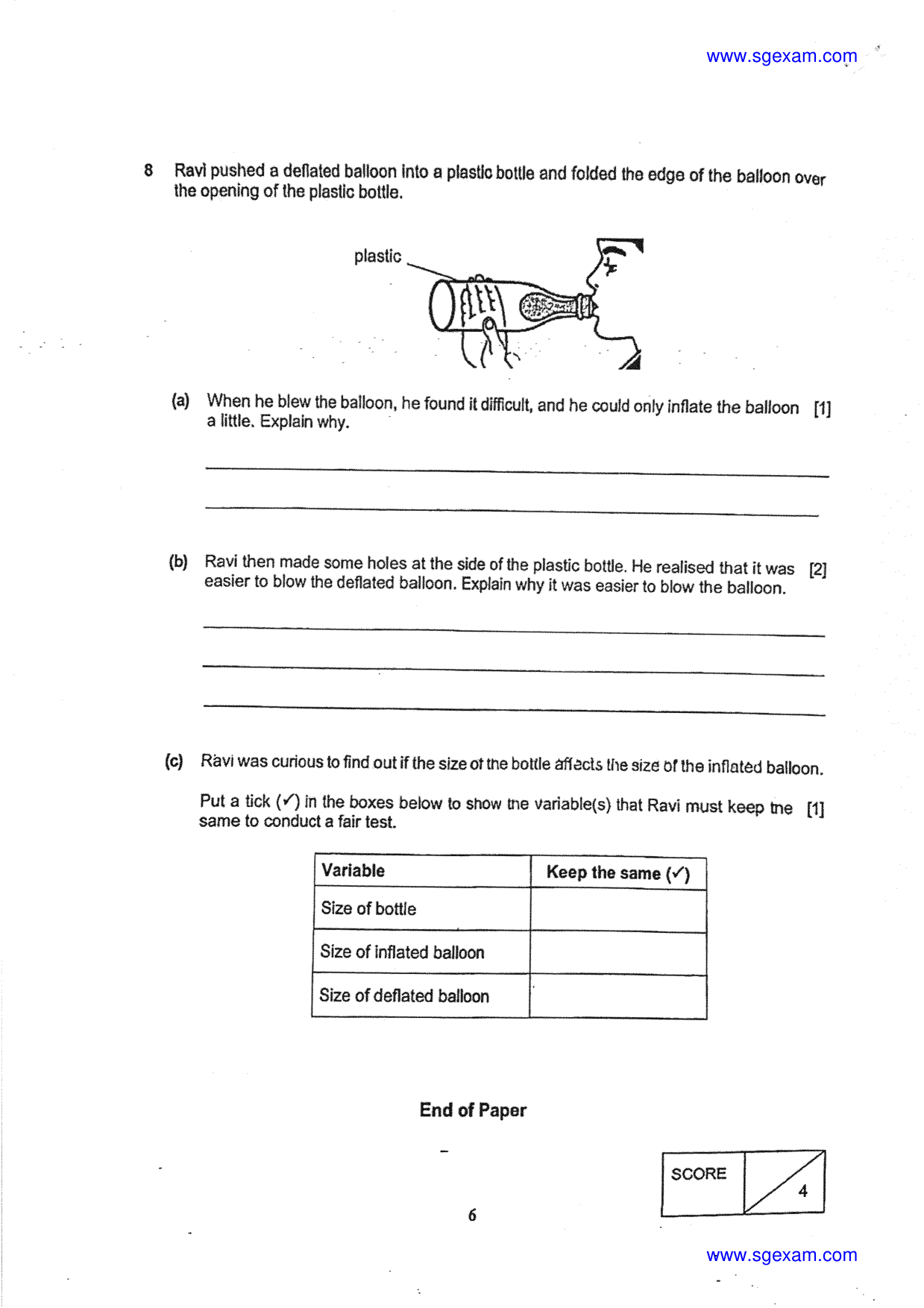 Answer Page 6