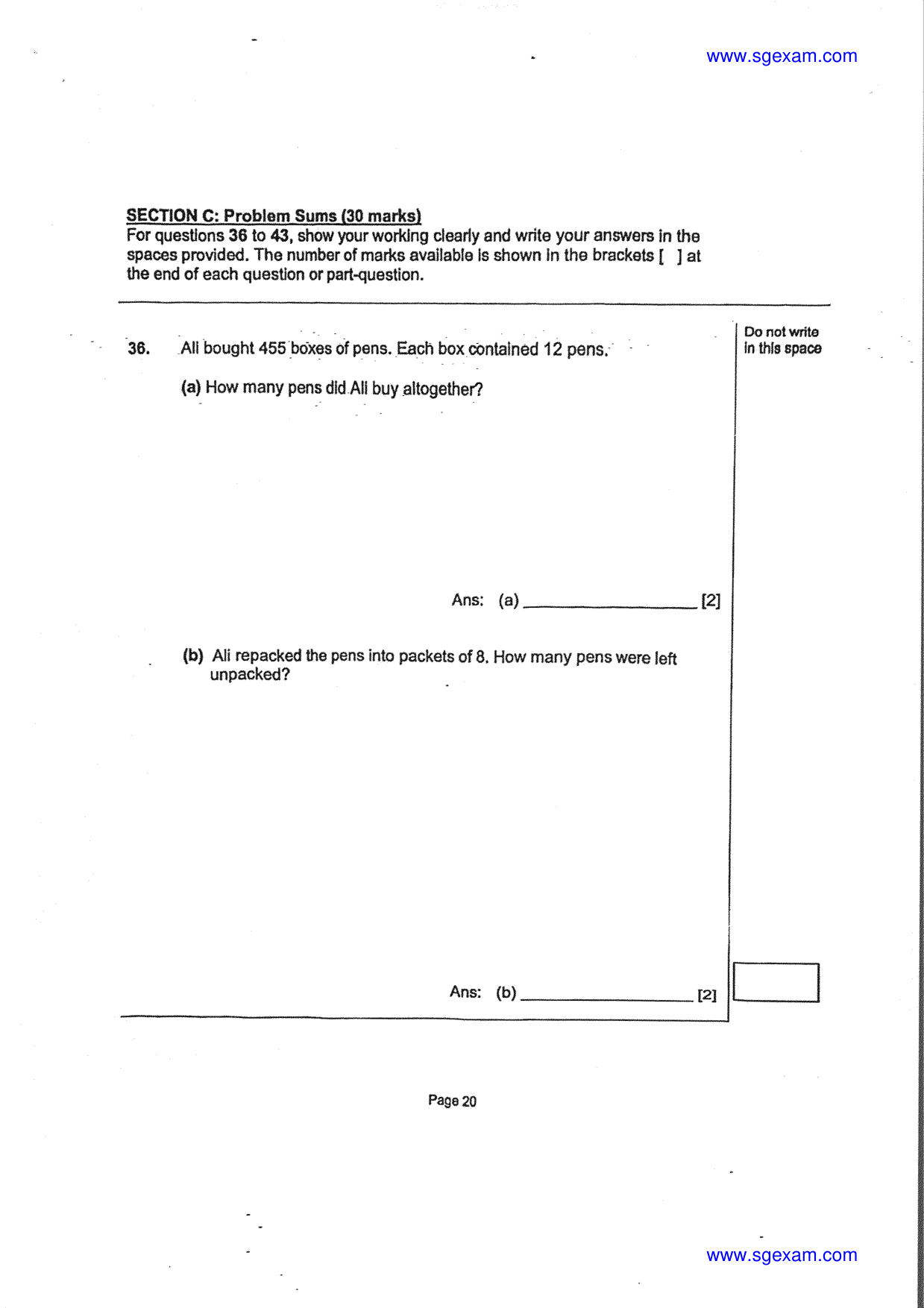 Answer Page 21