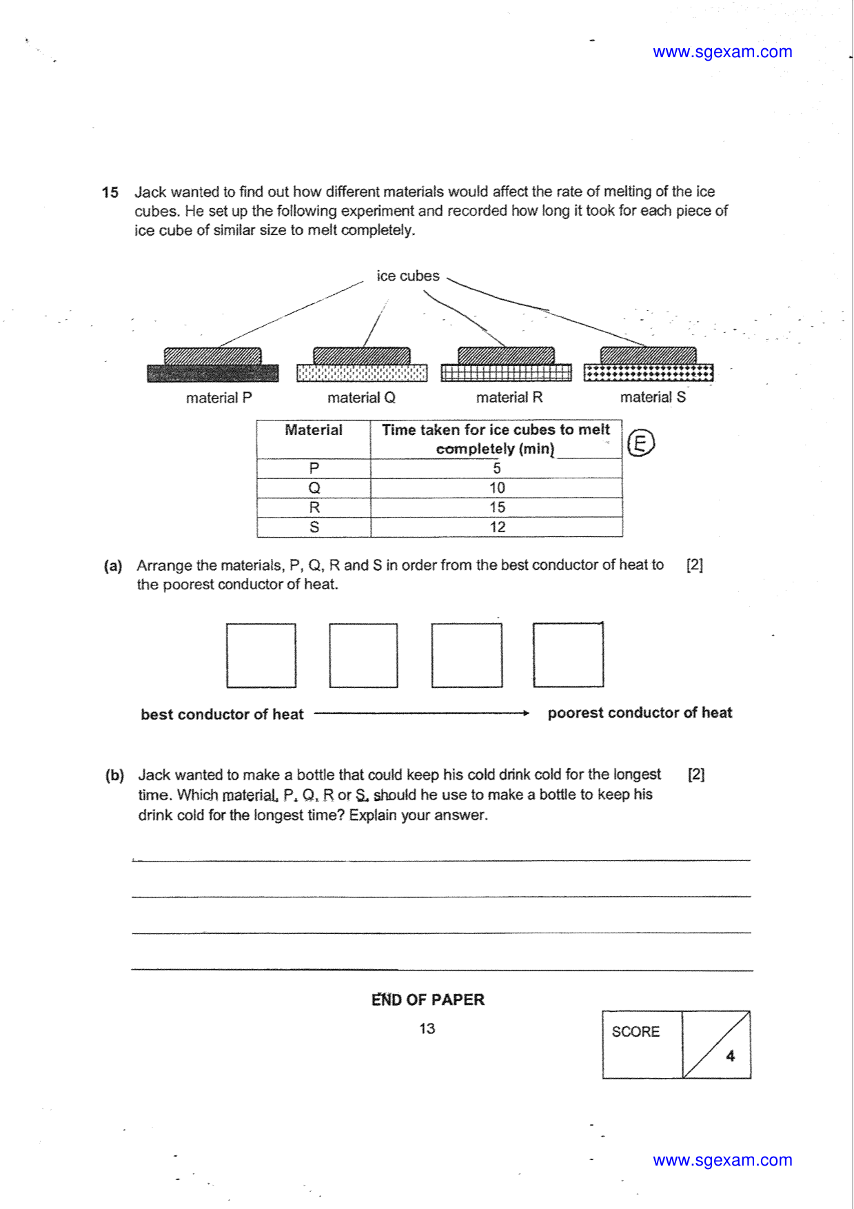 Answer Page 13