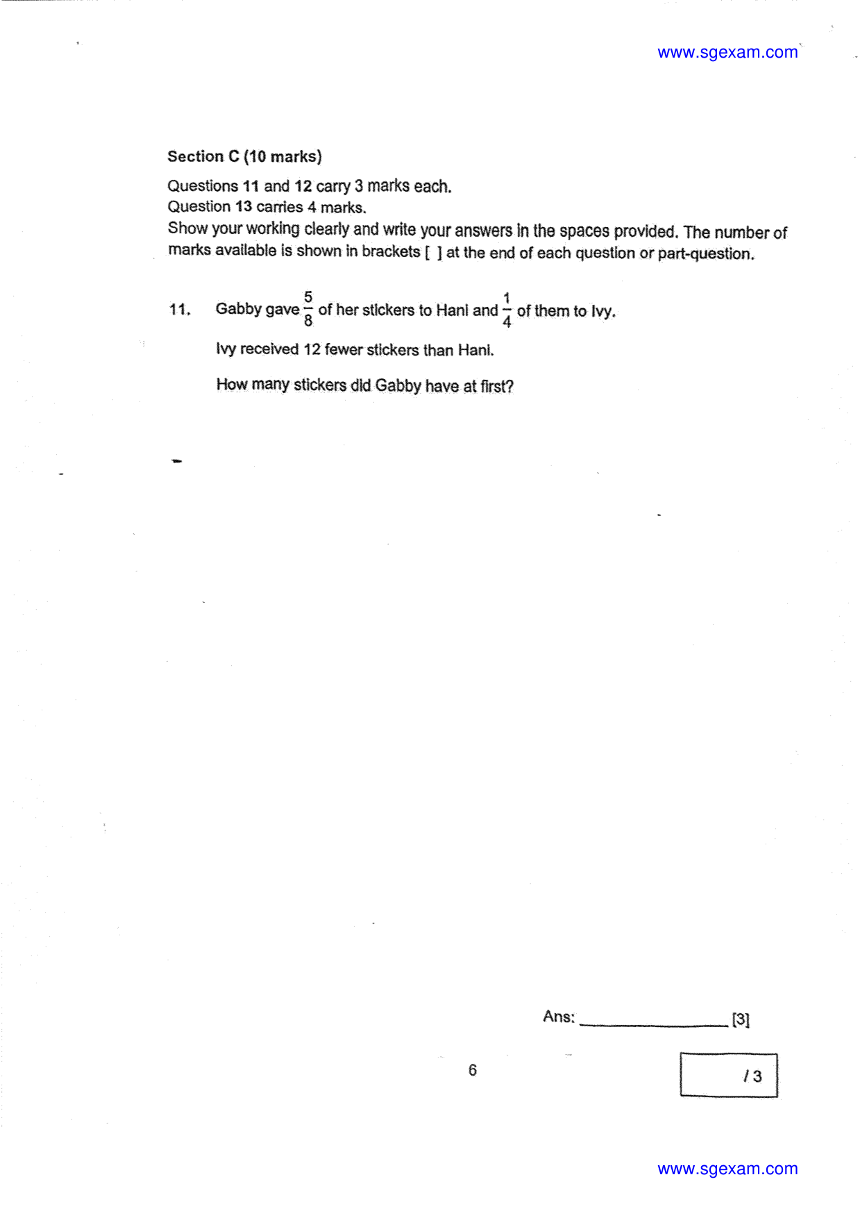 Answer Page 6