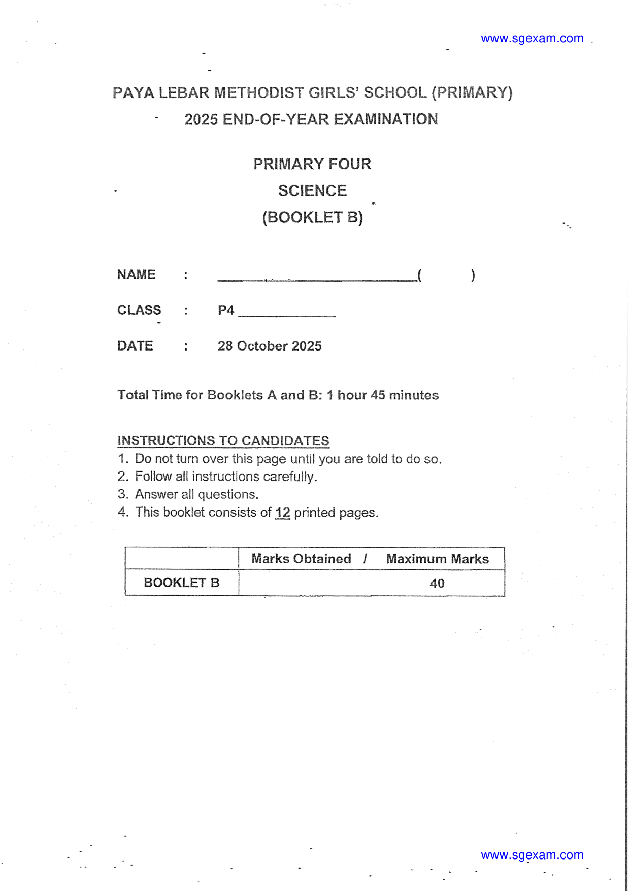 Answer Page 19
