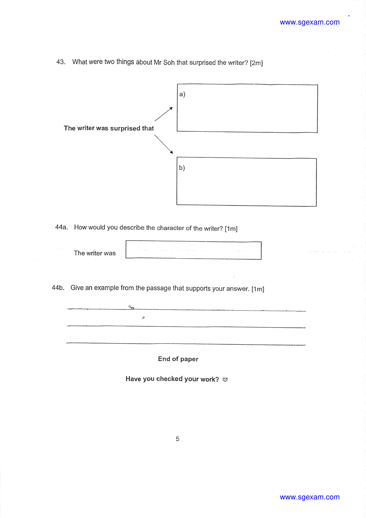 Answer Page 12