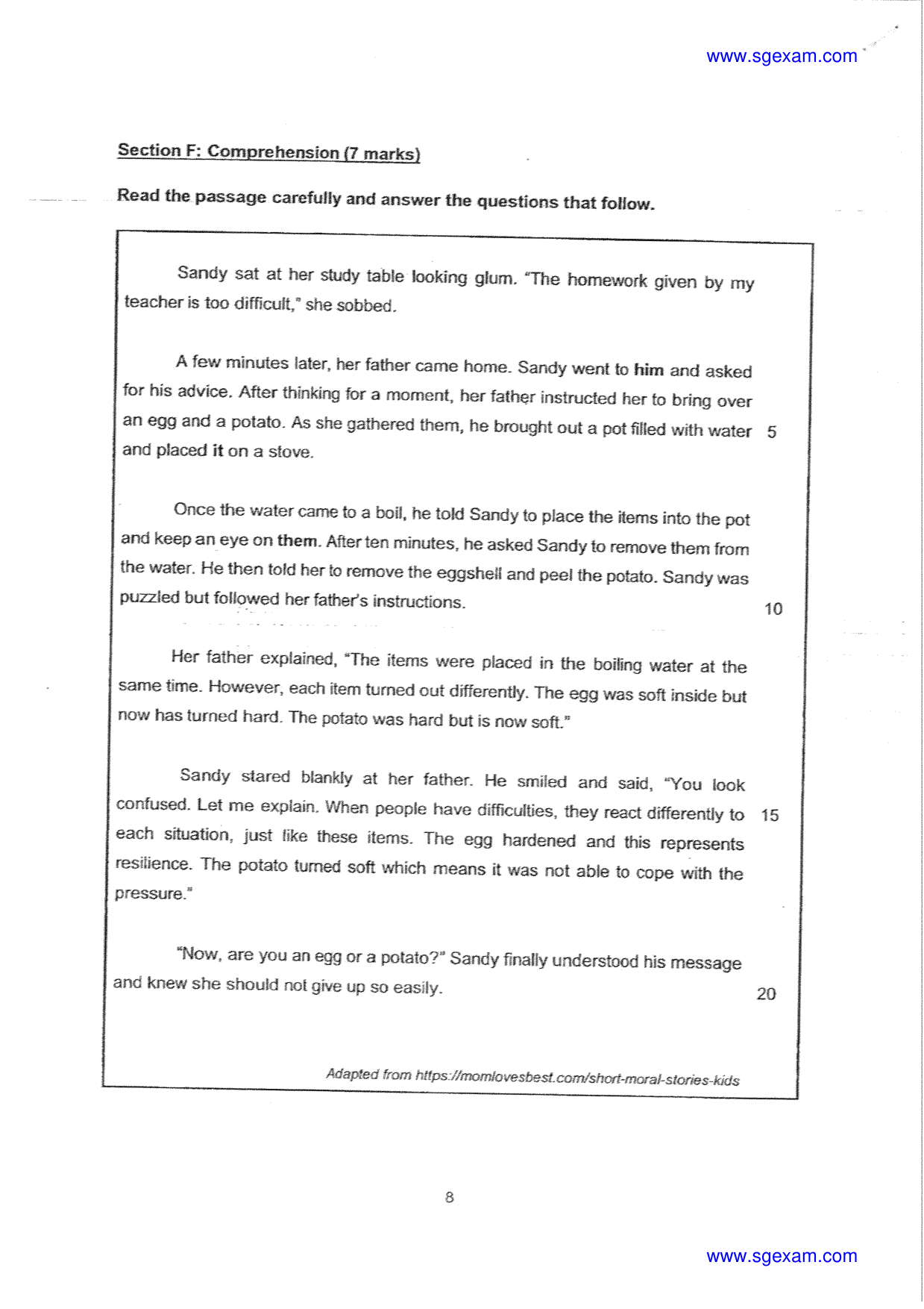 Answer Page 12