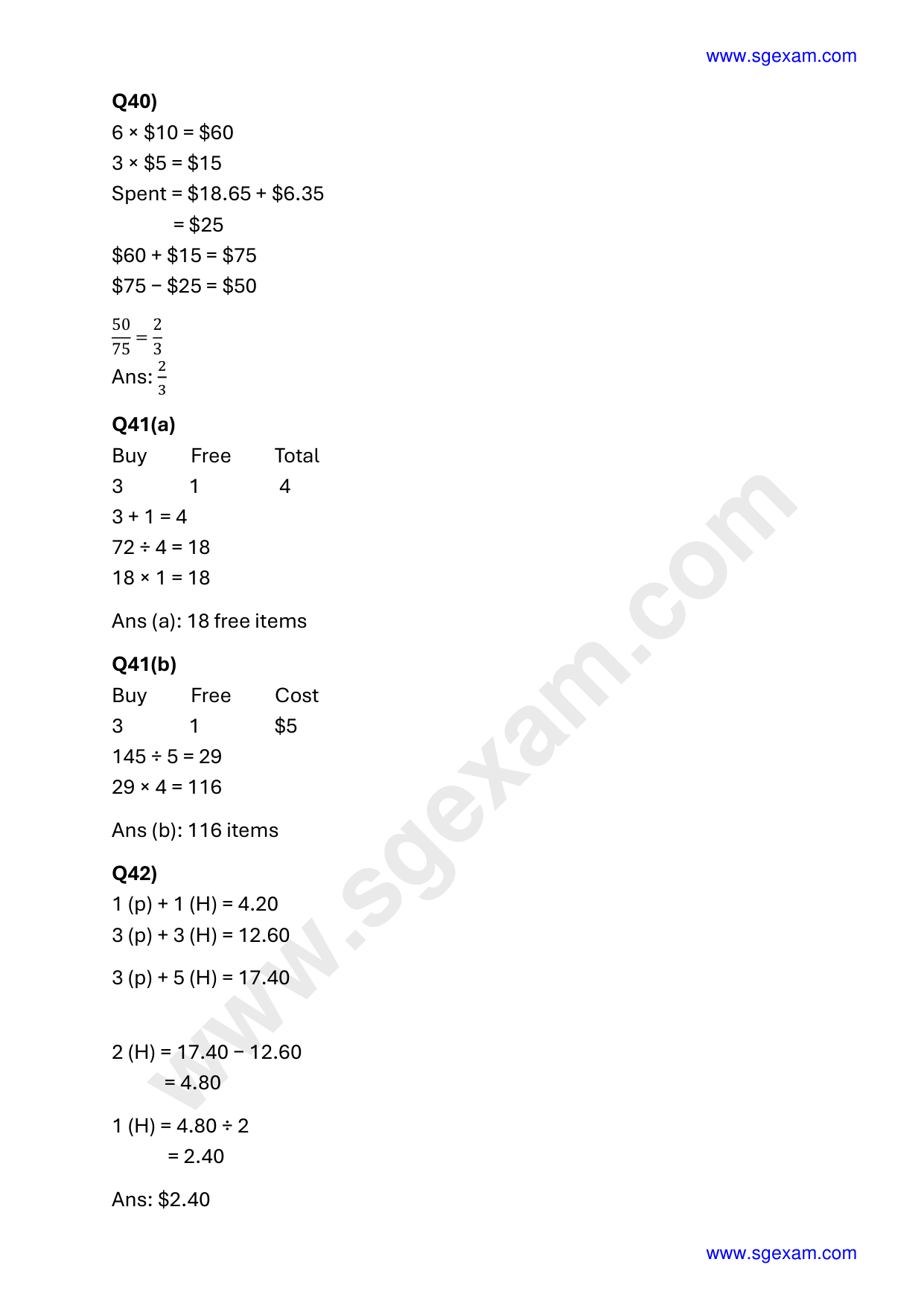 Answer Page 32