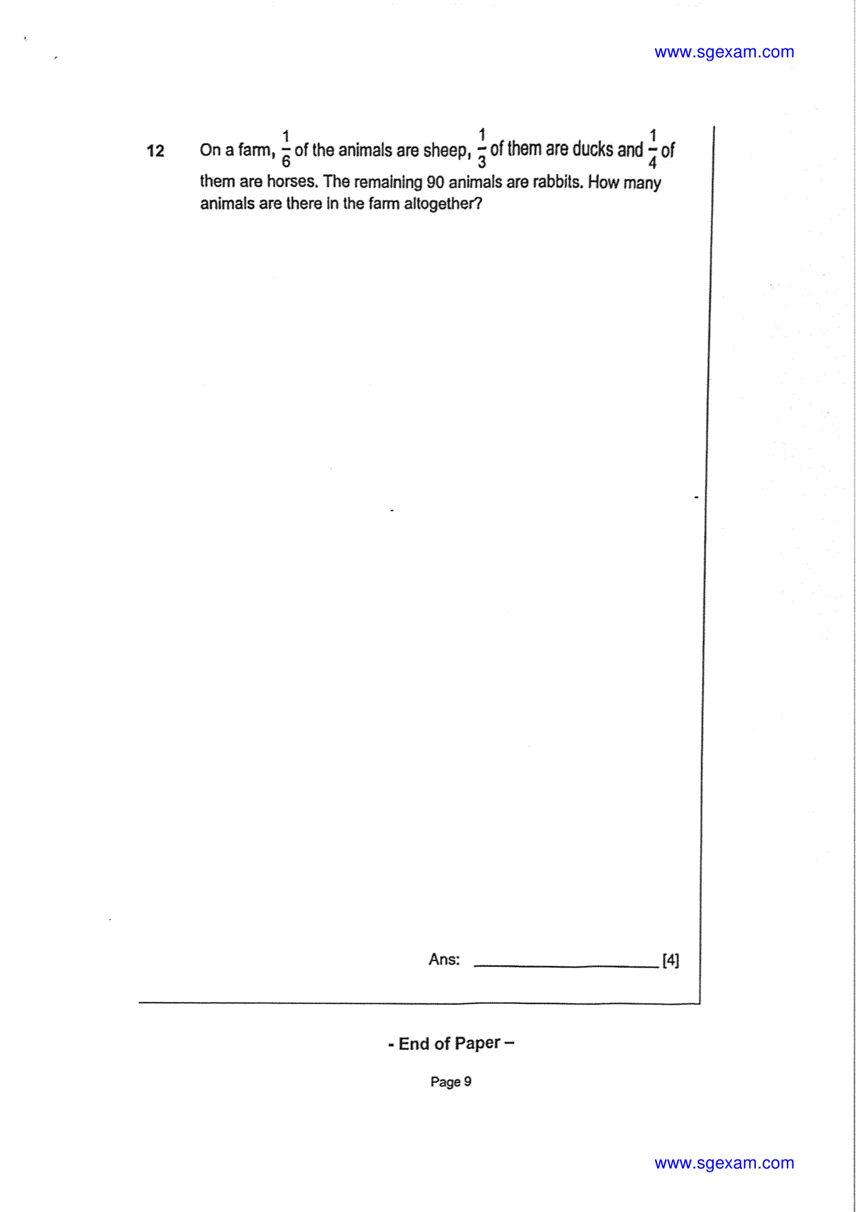 Answer Page 9