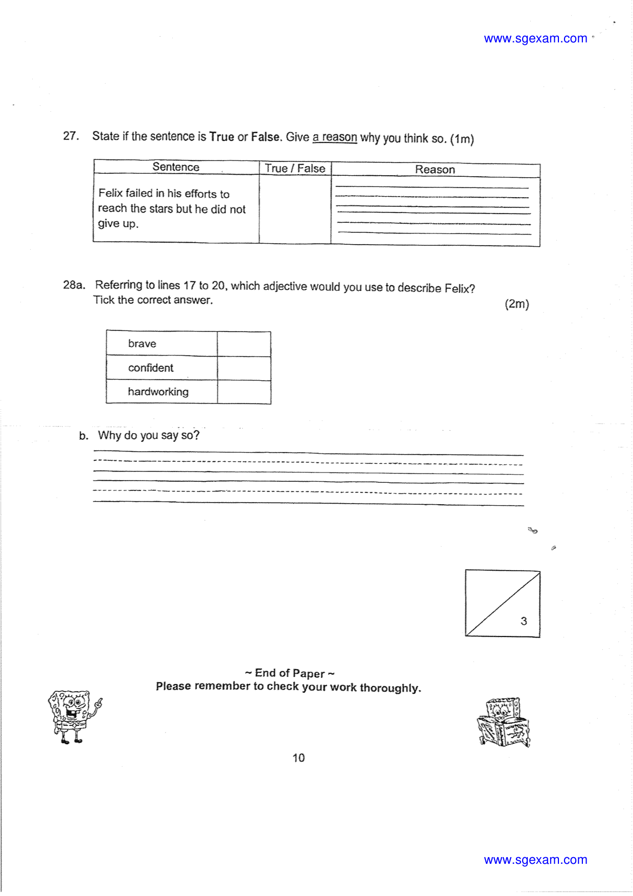 Answer Page 10