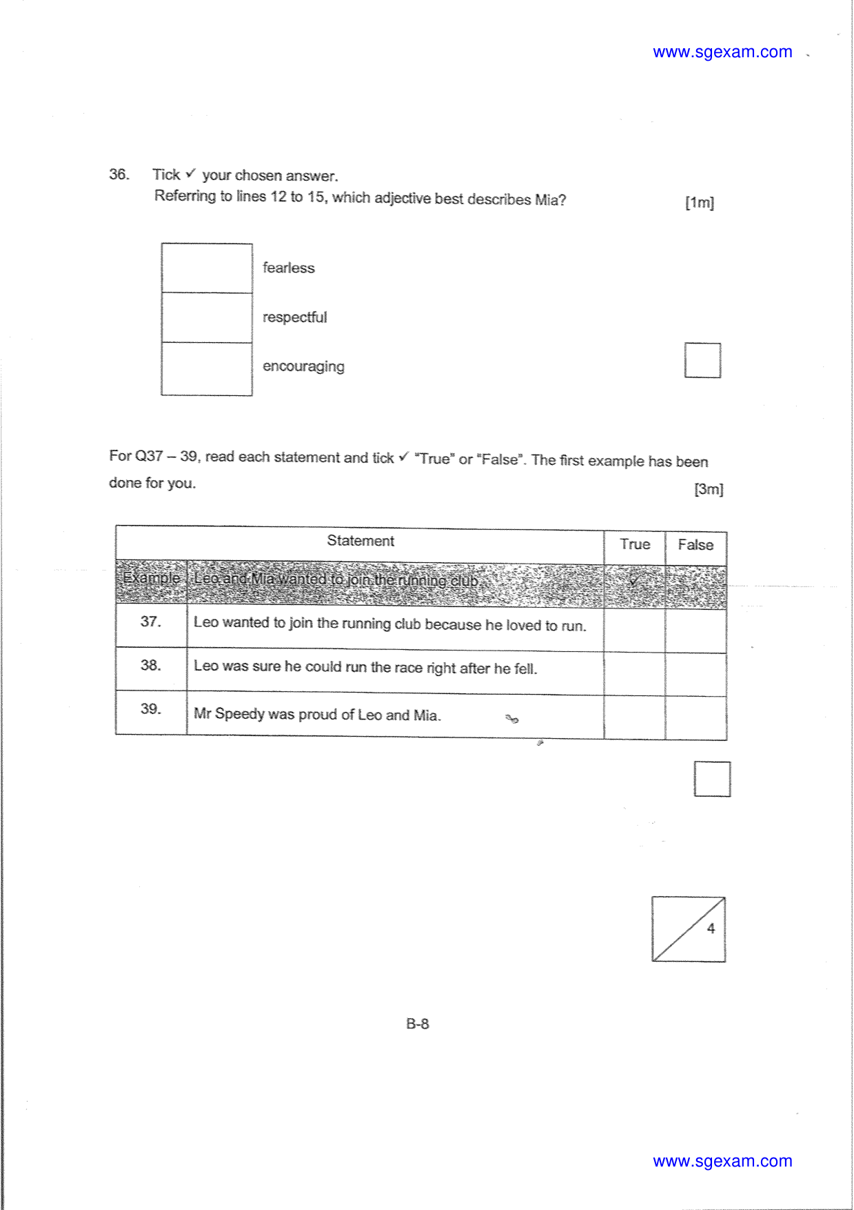 Answer Page 14
