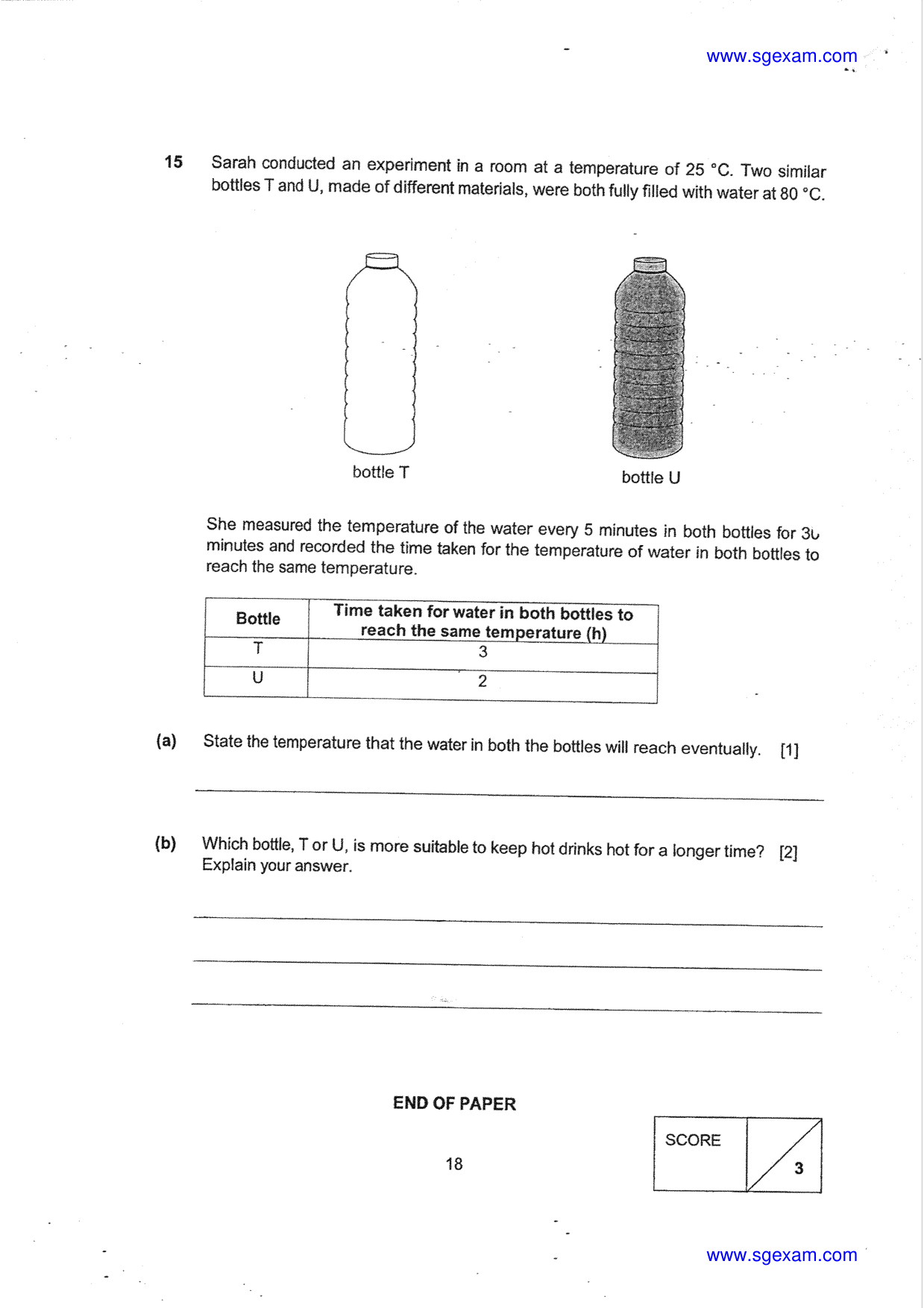 Answer Page 18