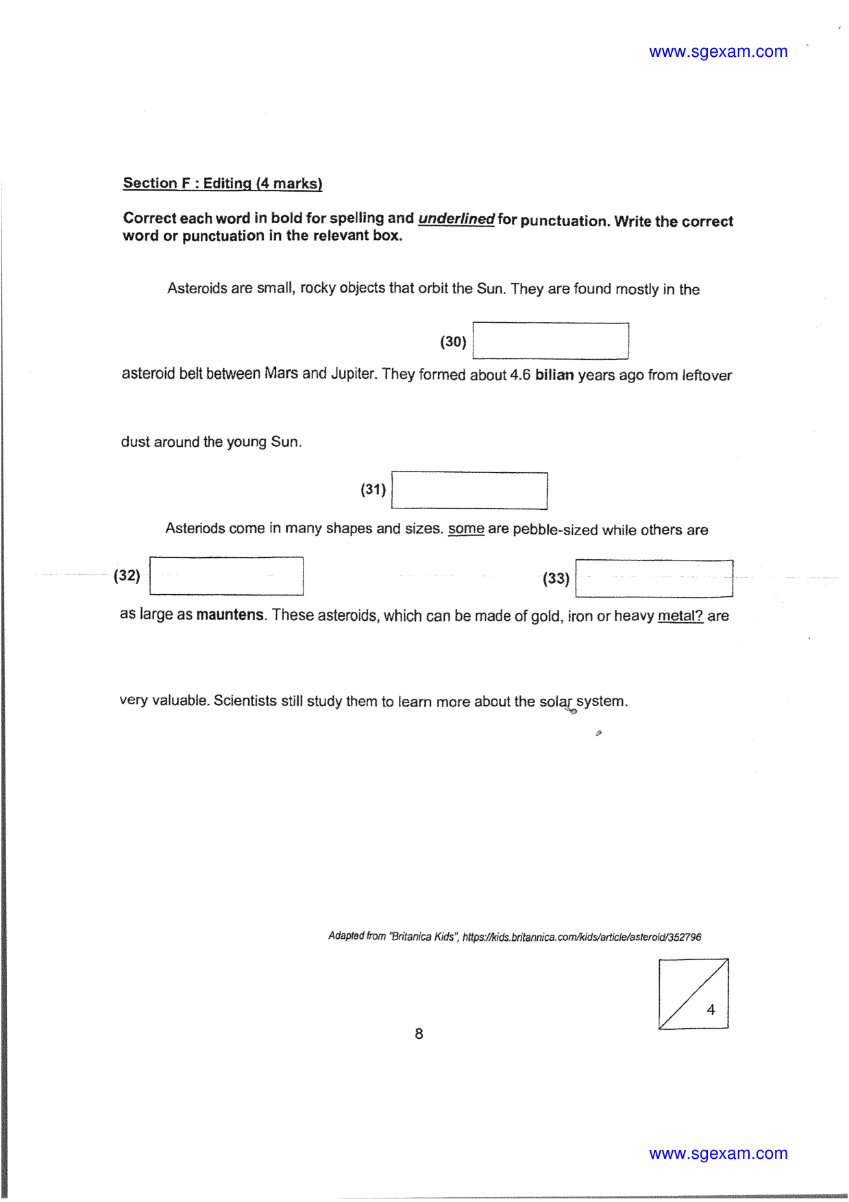 Answer Page 11