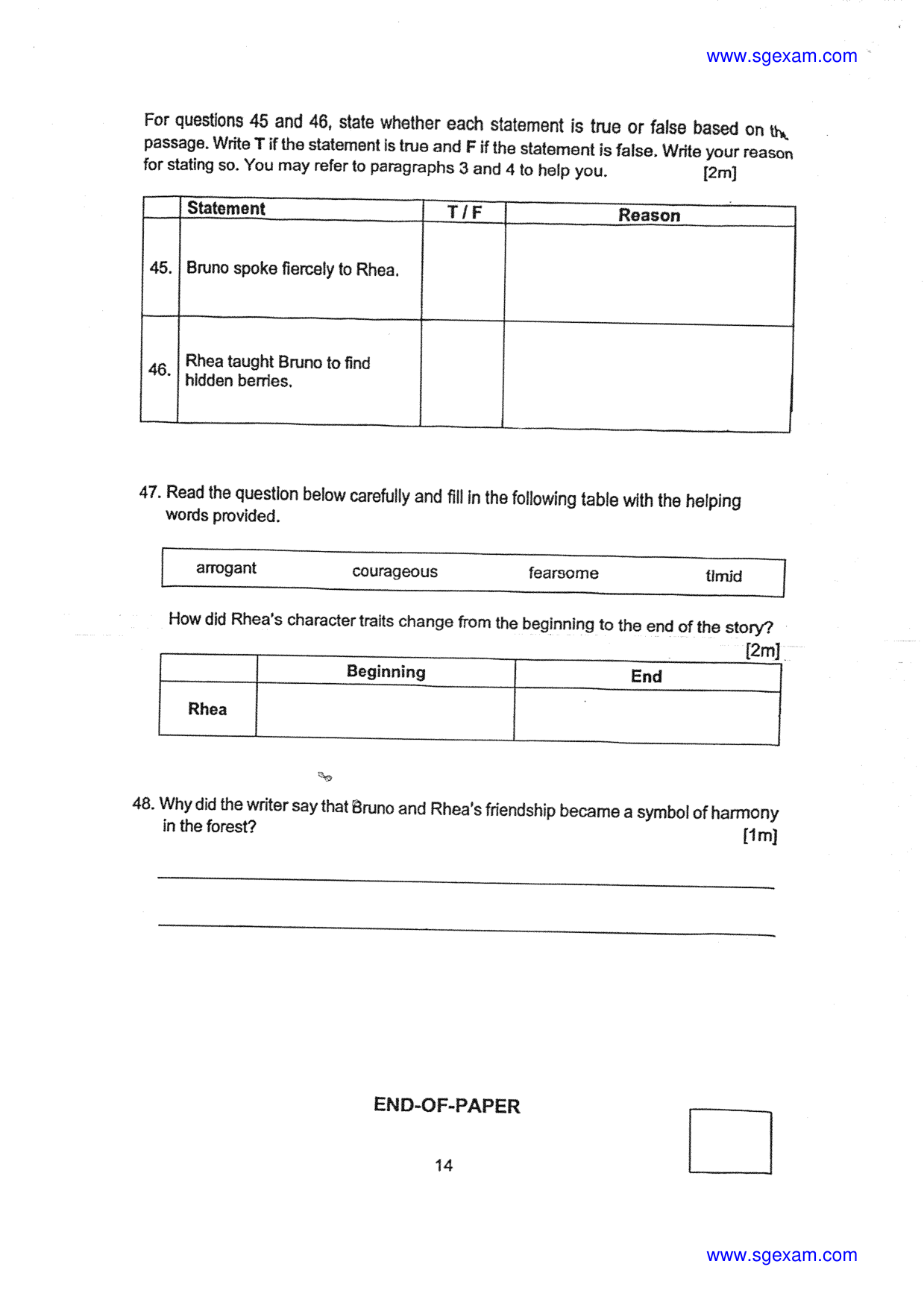 Answer Page 16