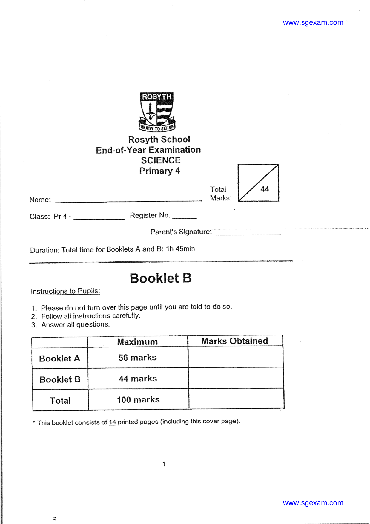 Answer Page 26