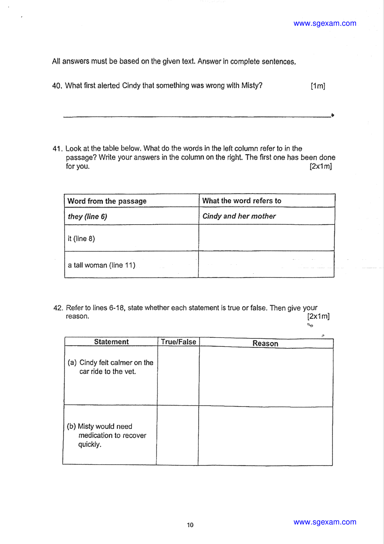 Answer Page 17