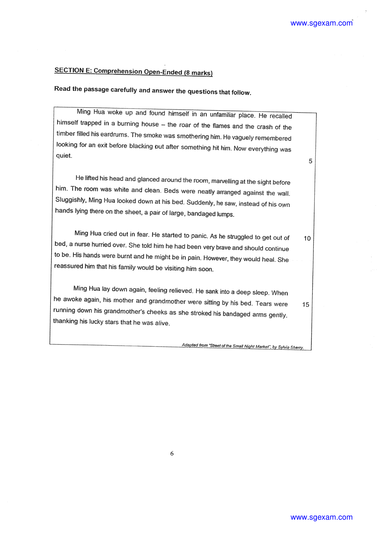 Answer Page 6