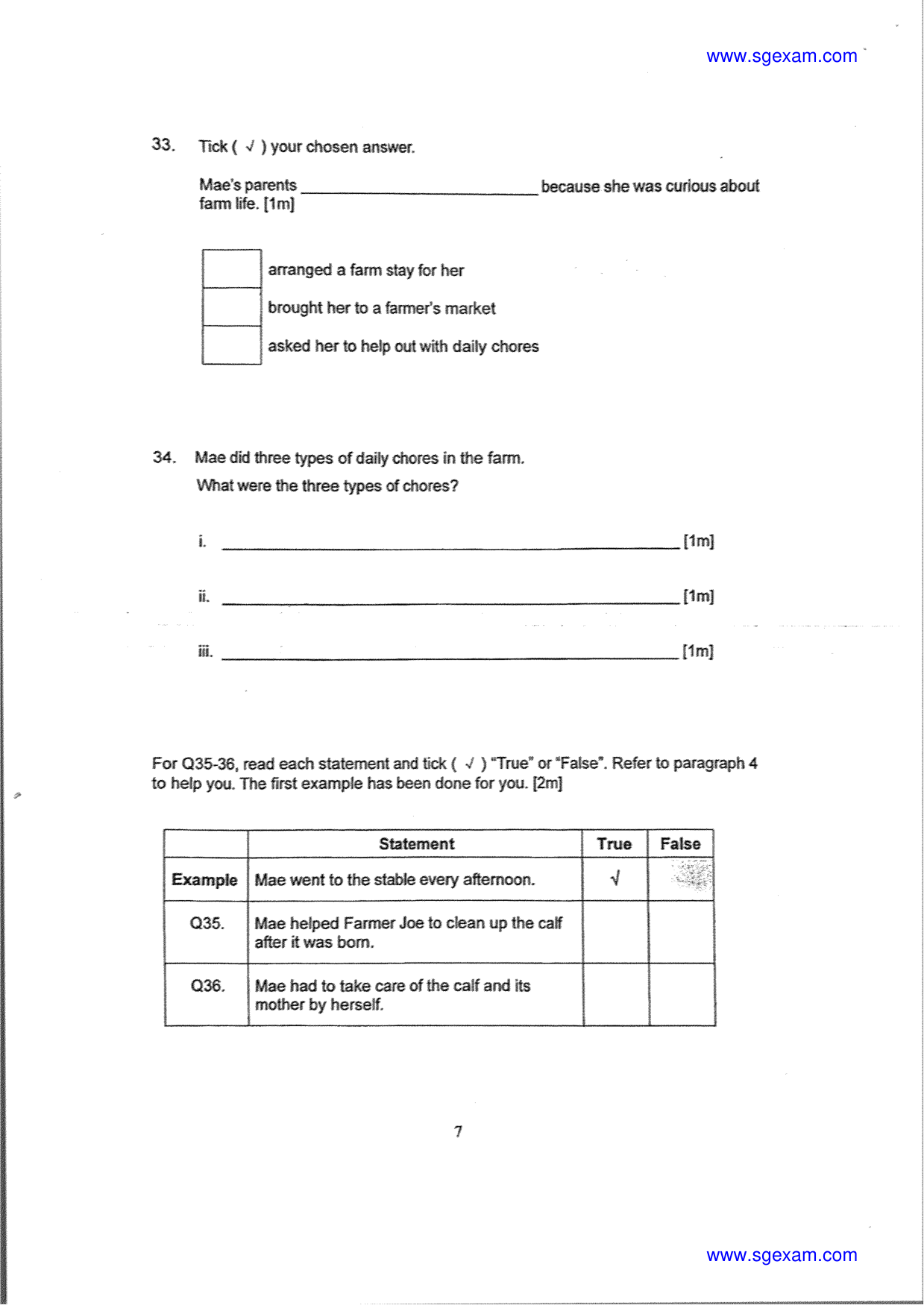 Answer Page 14