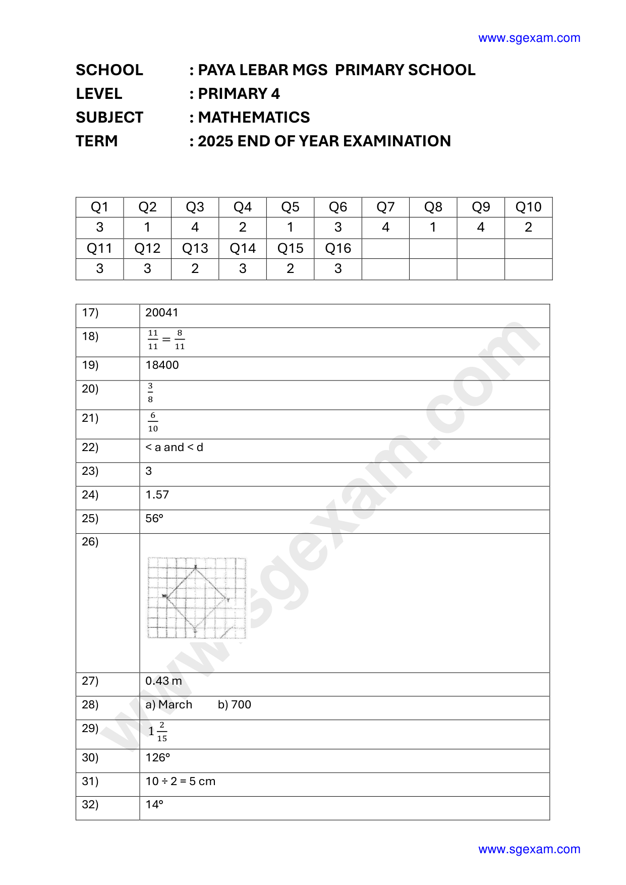 Answer Page 27