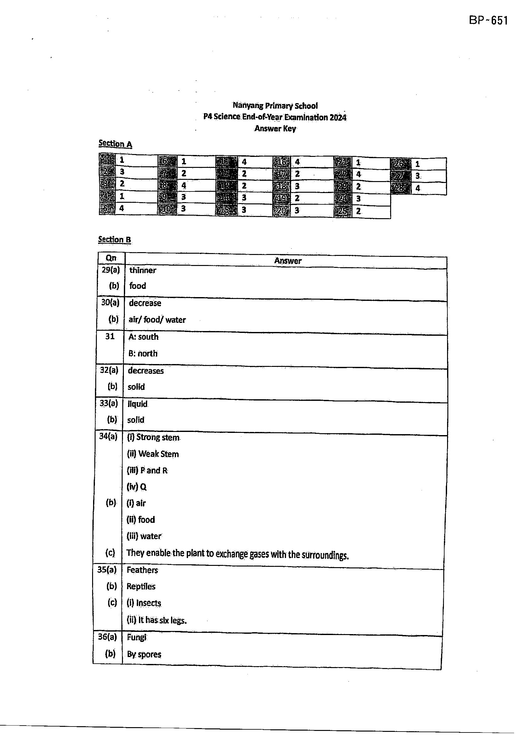 Answer Page 31