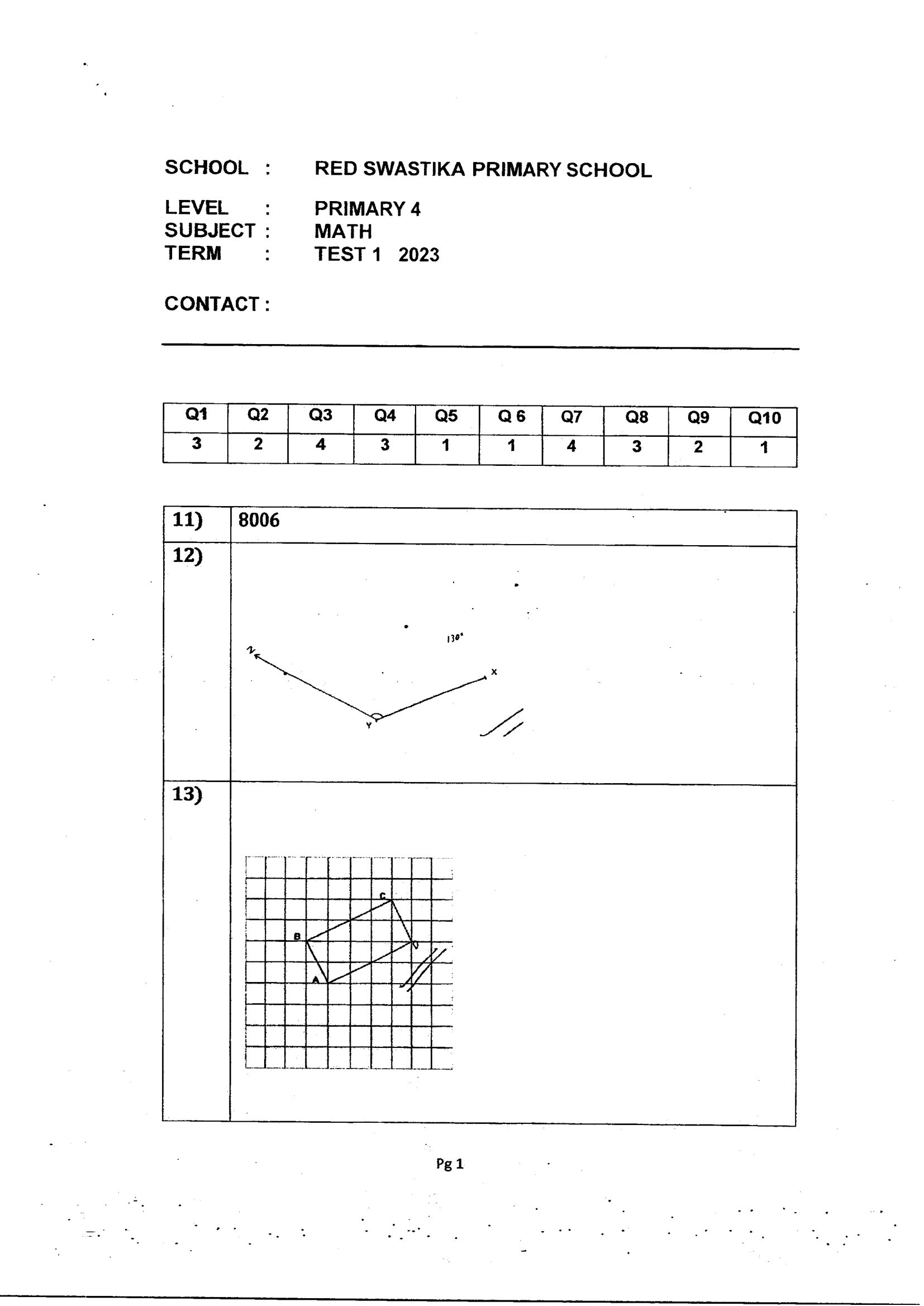 Answer Page 11