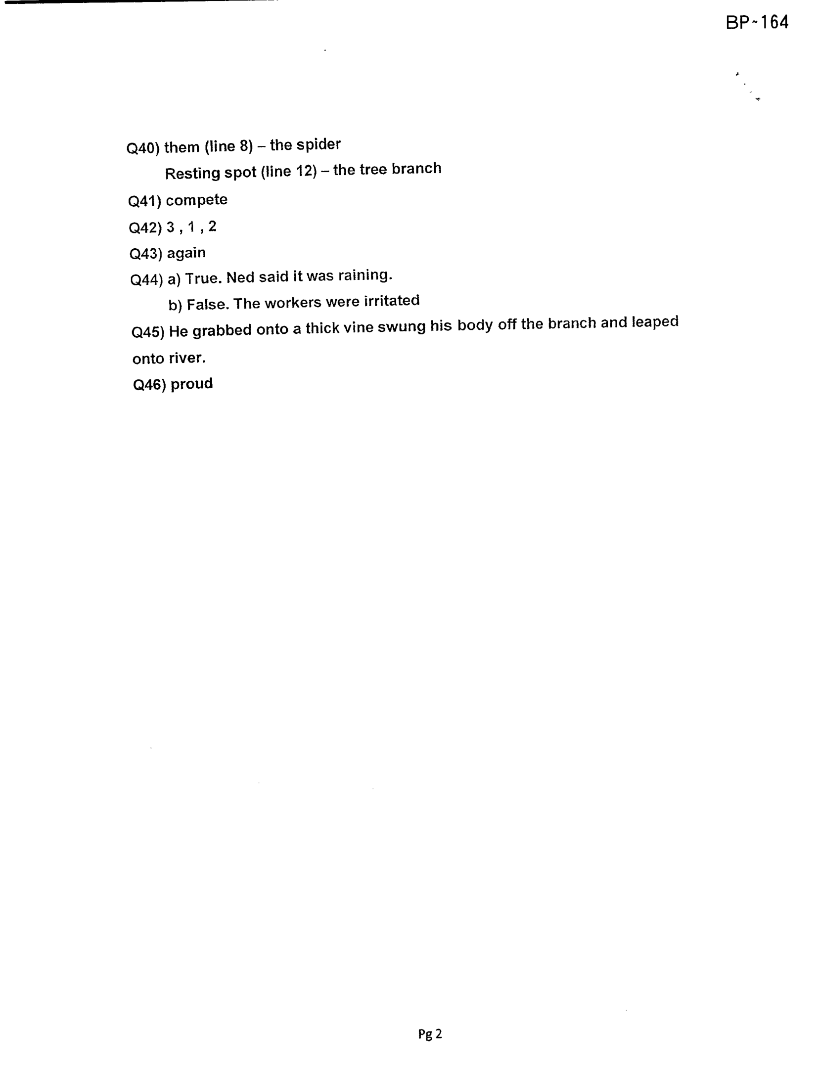 Answer Page 16