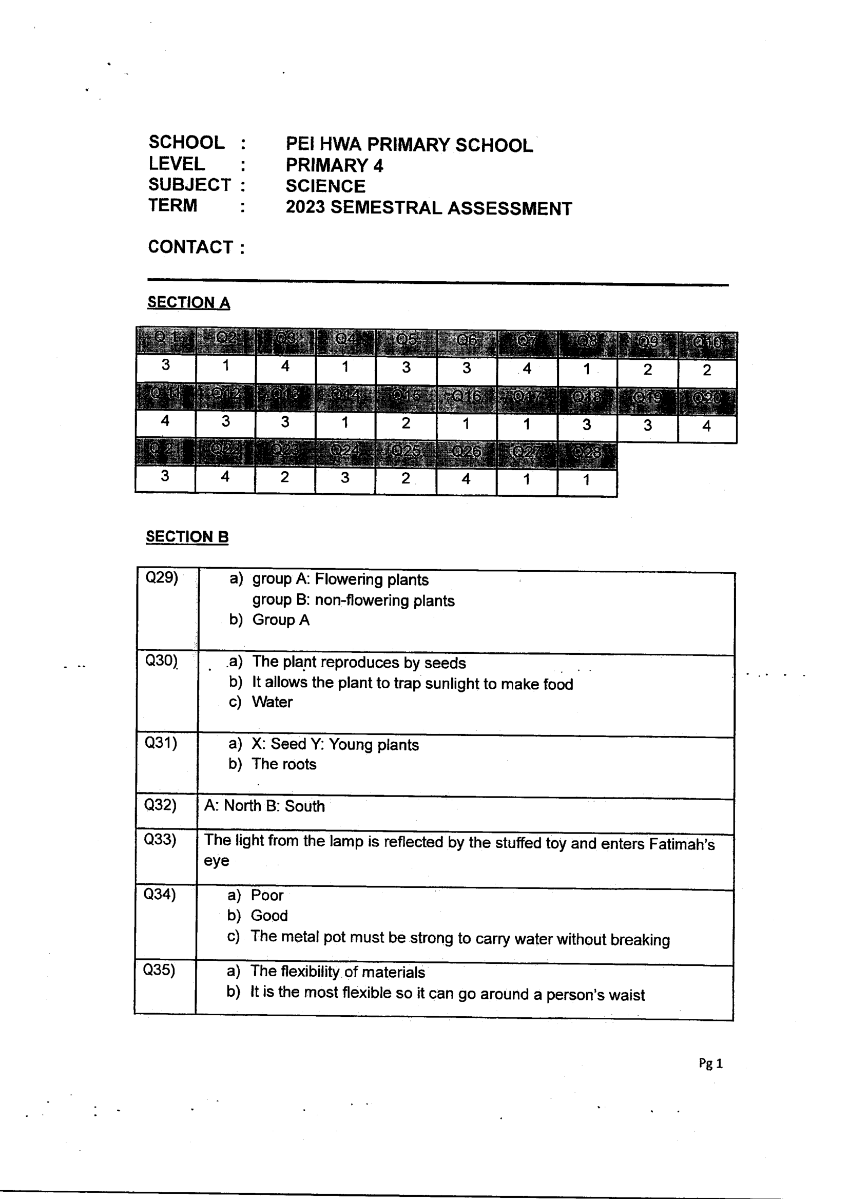 Answer Page 39