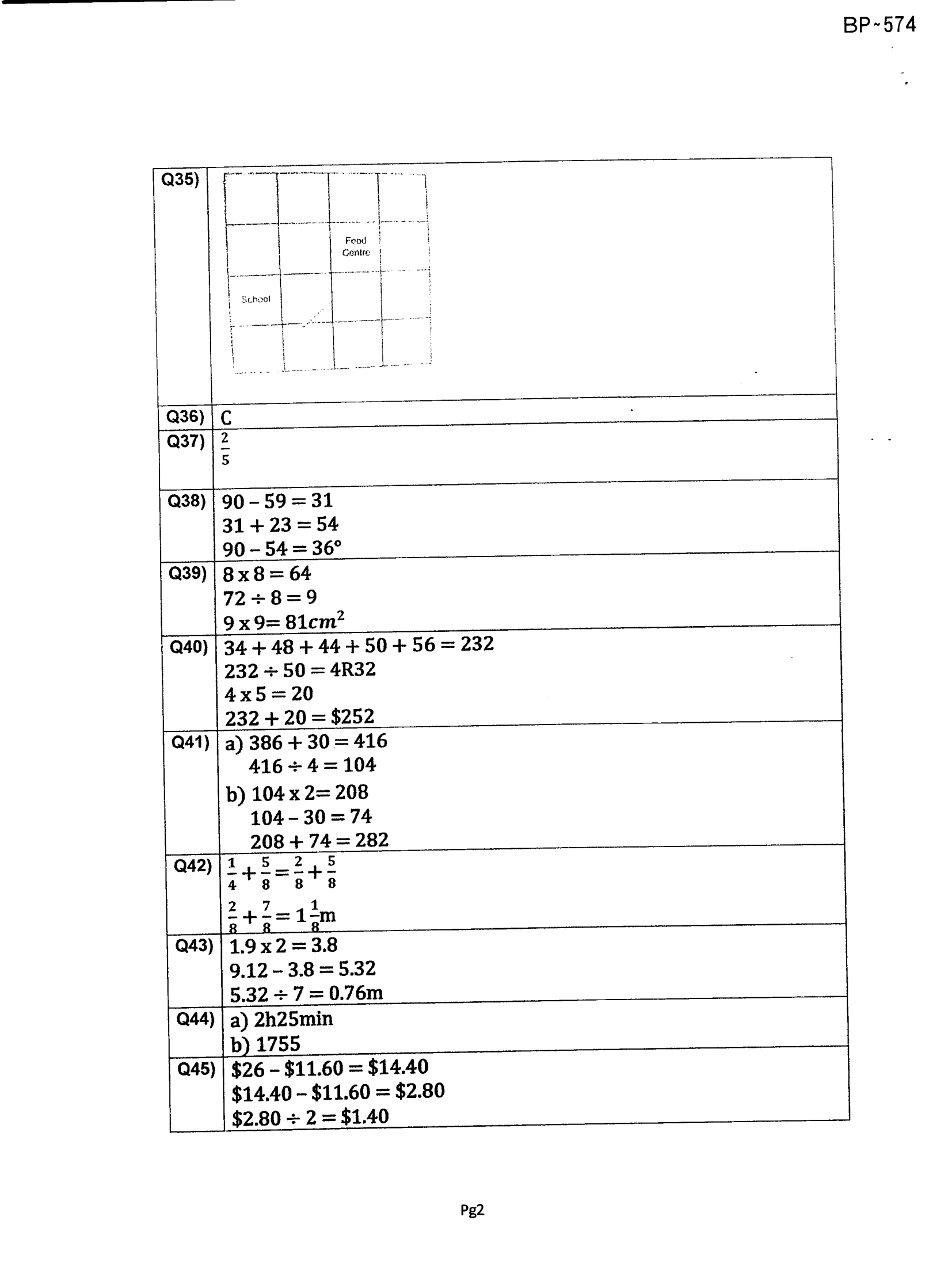 Answer Page 30