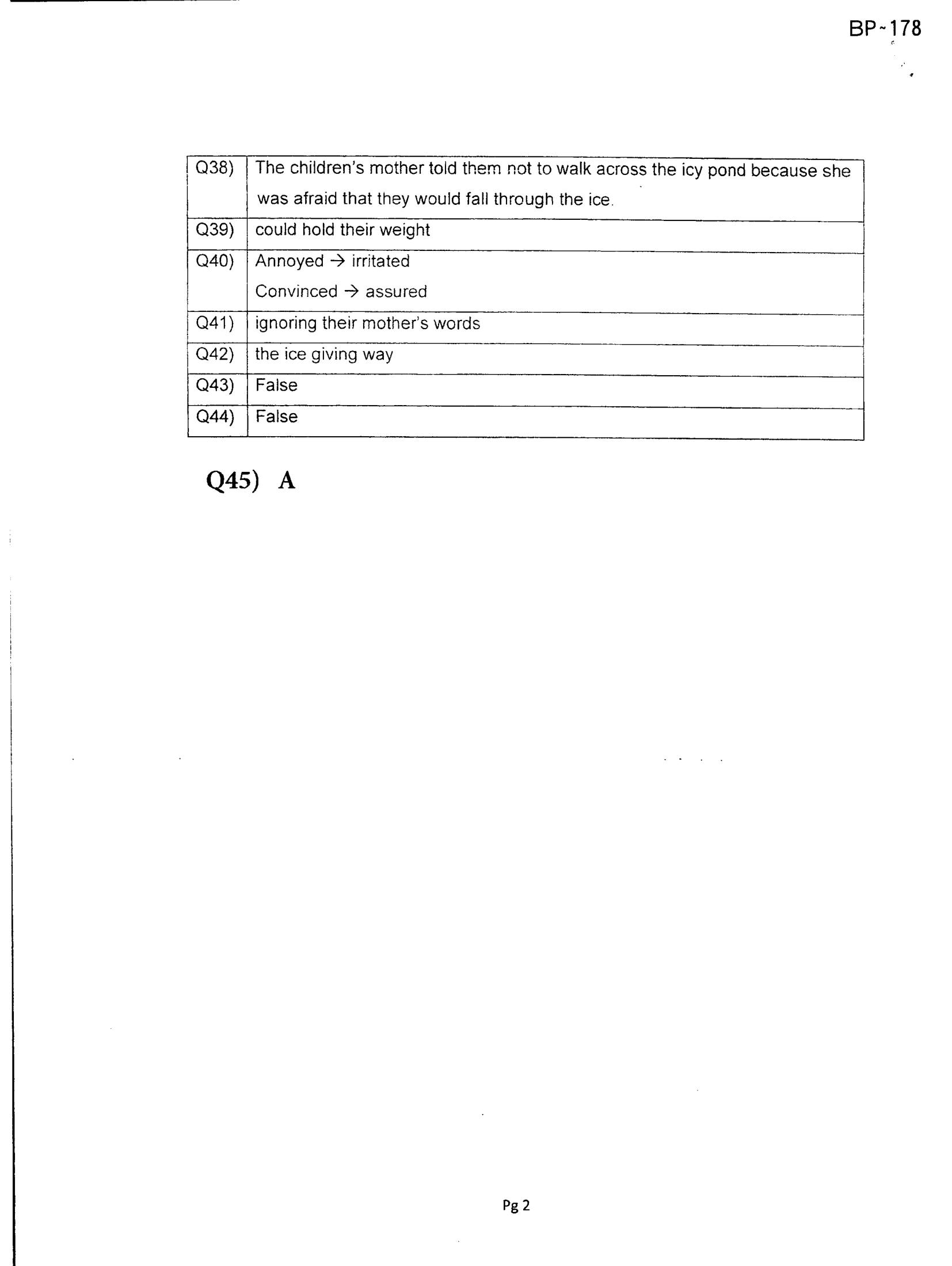 Answer Page 14