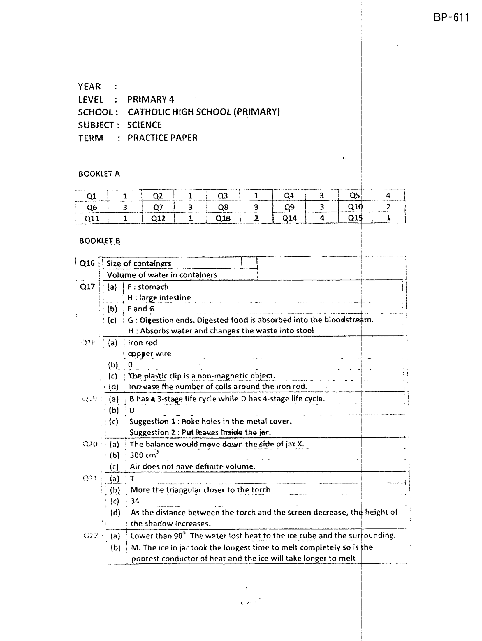 Answer Page 21