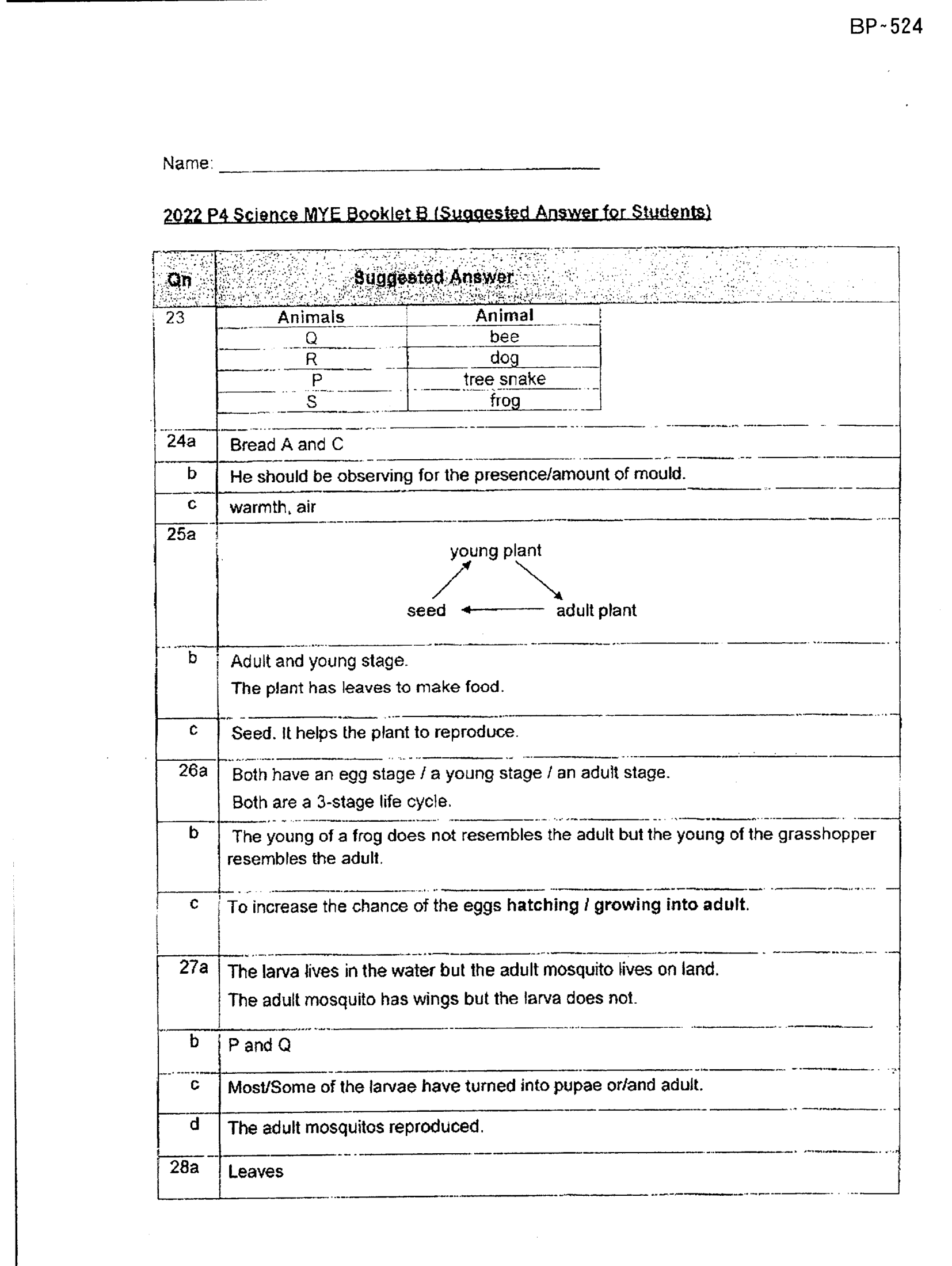 Answer Page 36