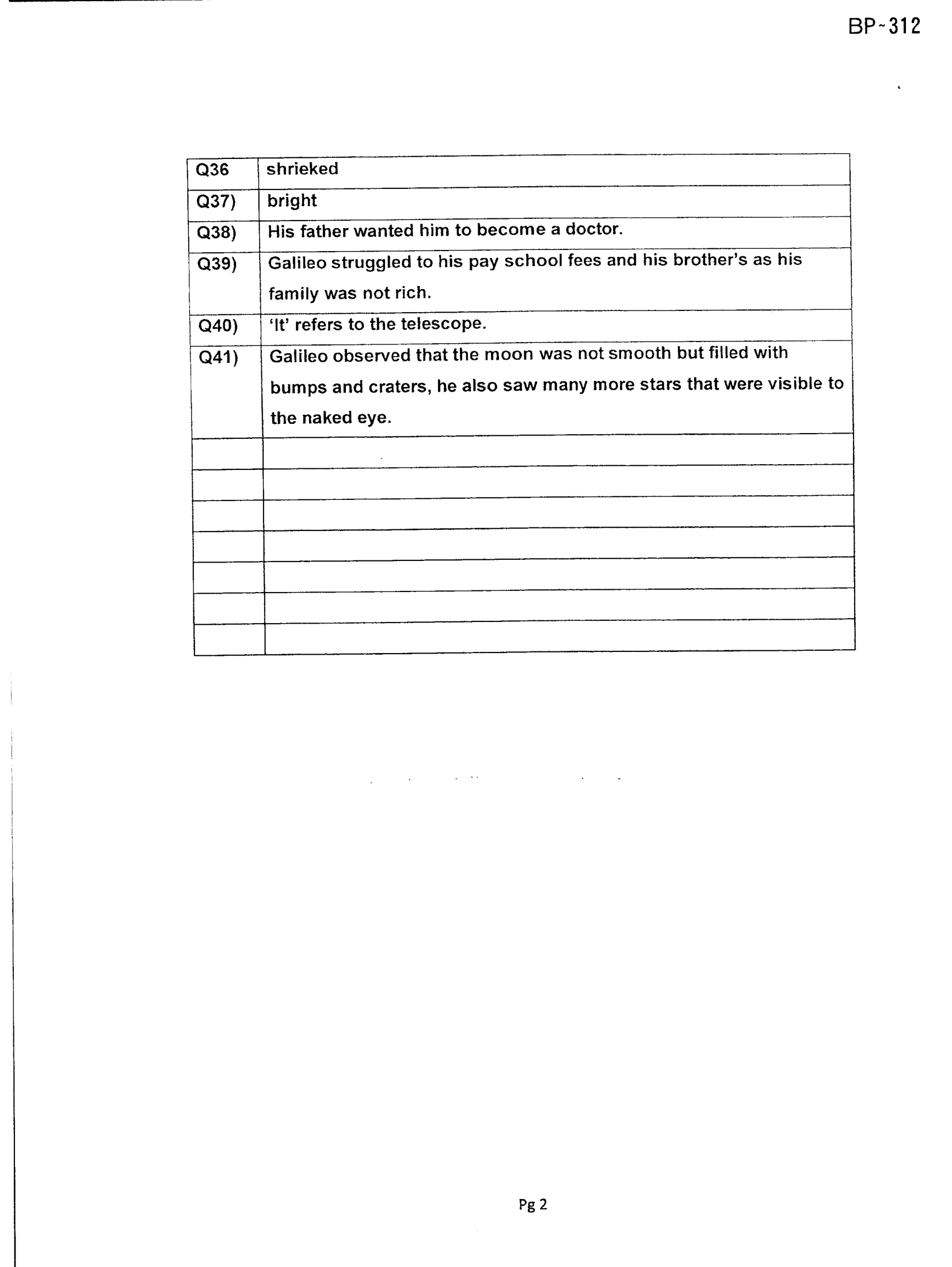 Answer Page 14