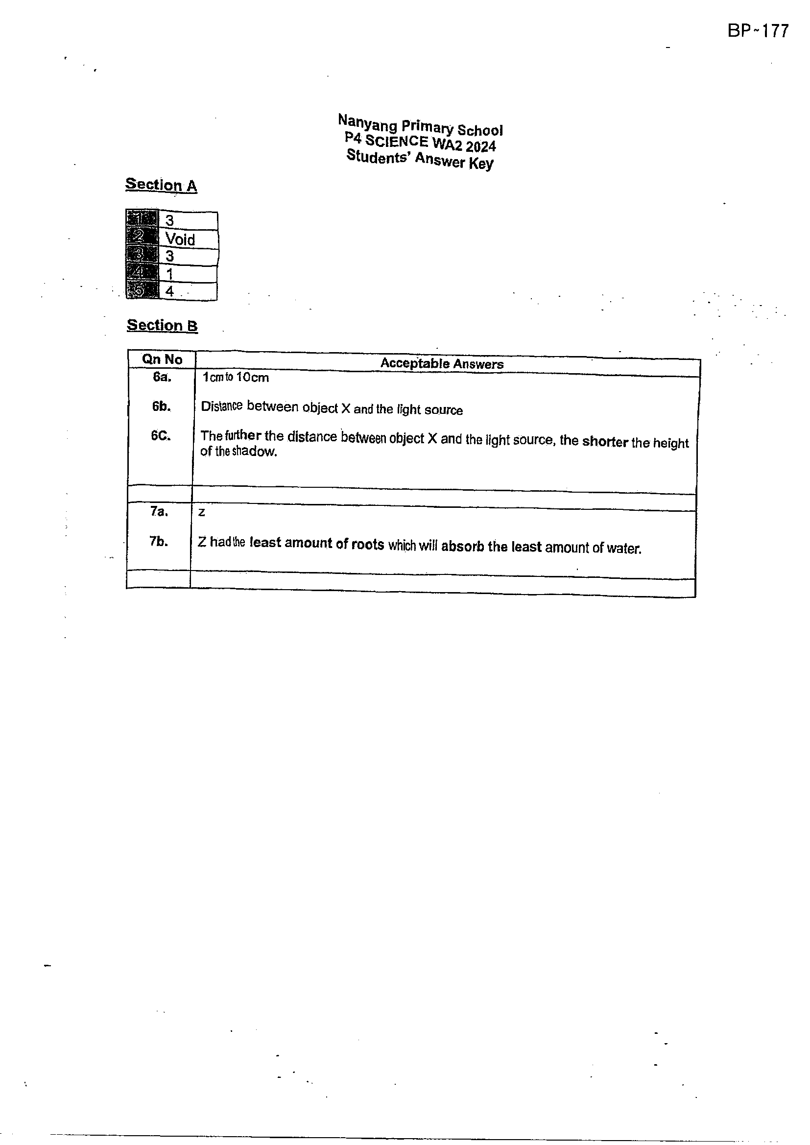 Answer Page 7