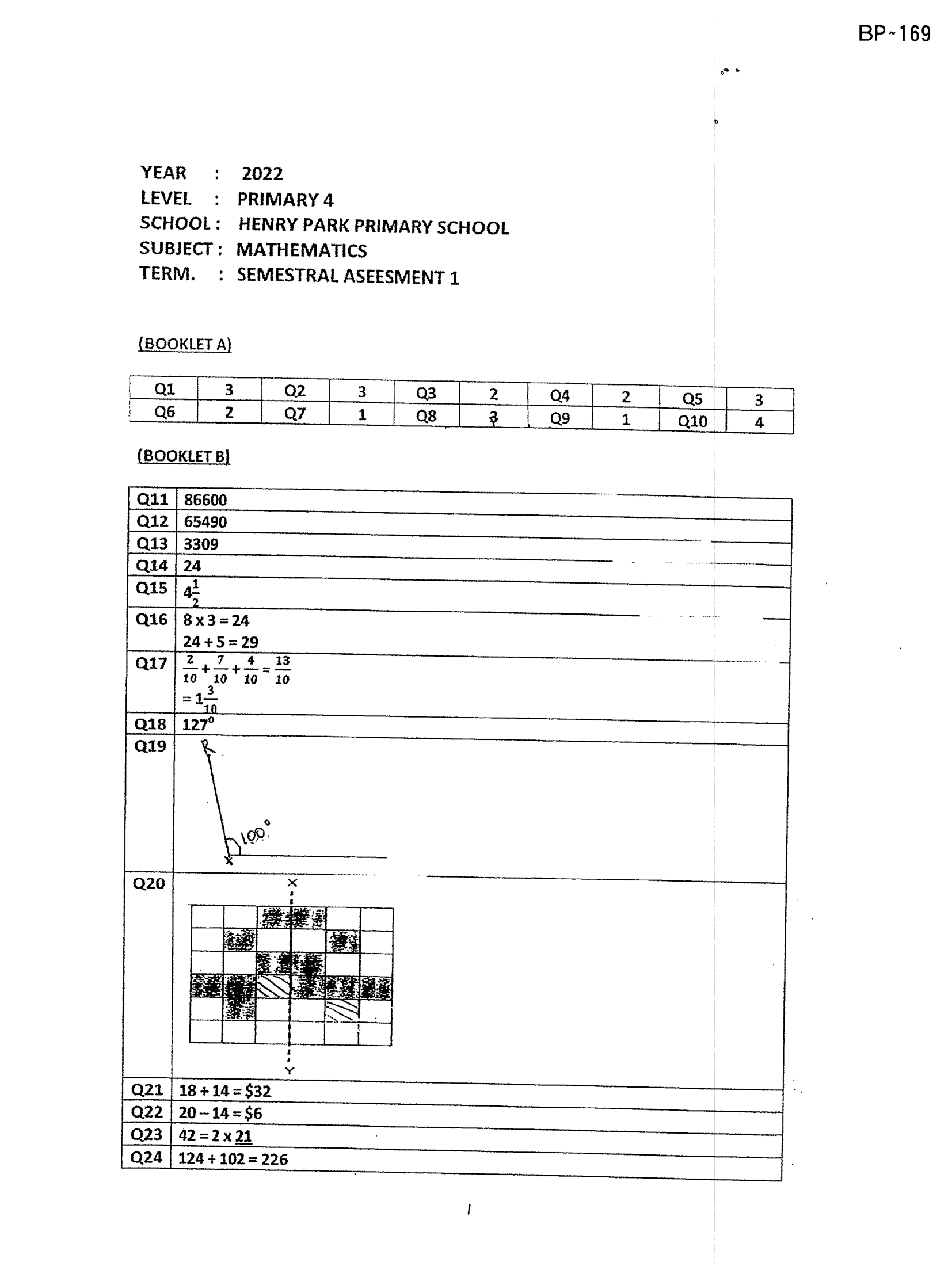Answer Page 27