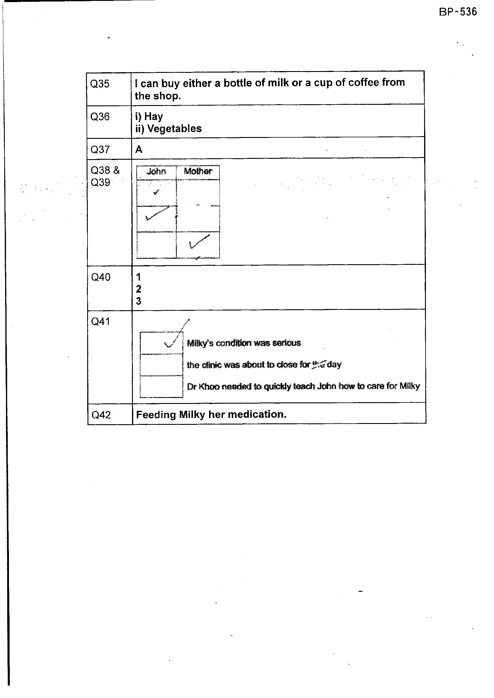Answer Page 24