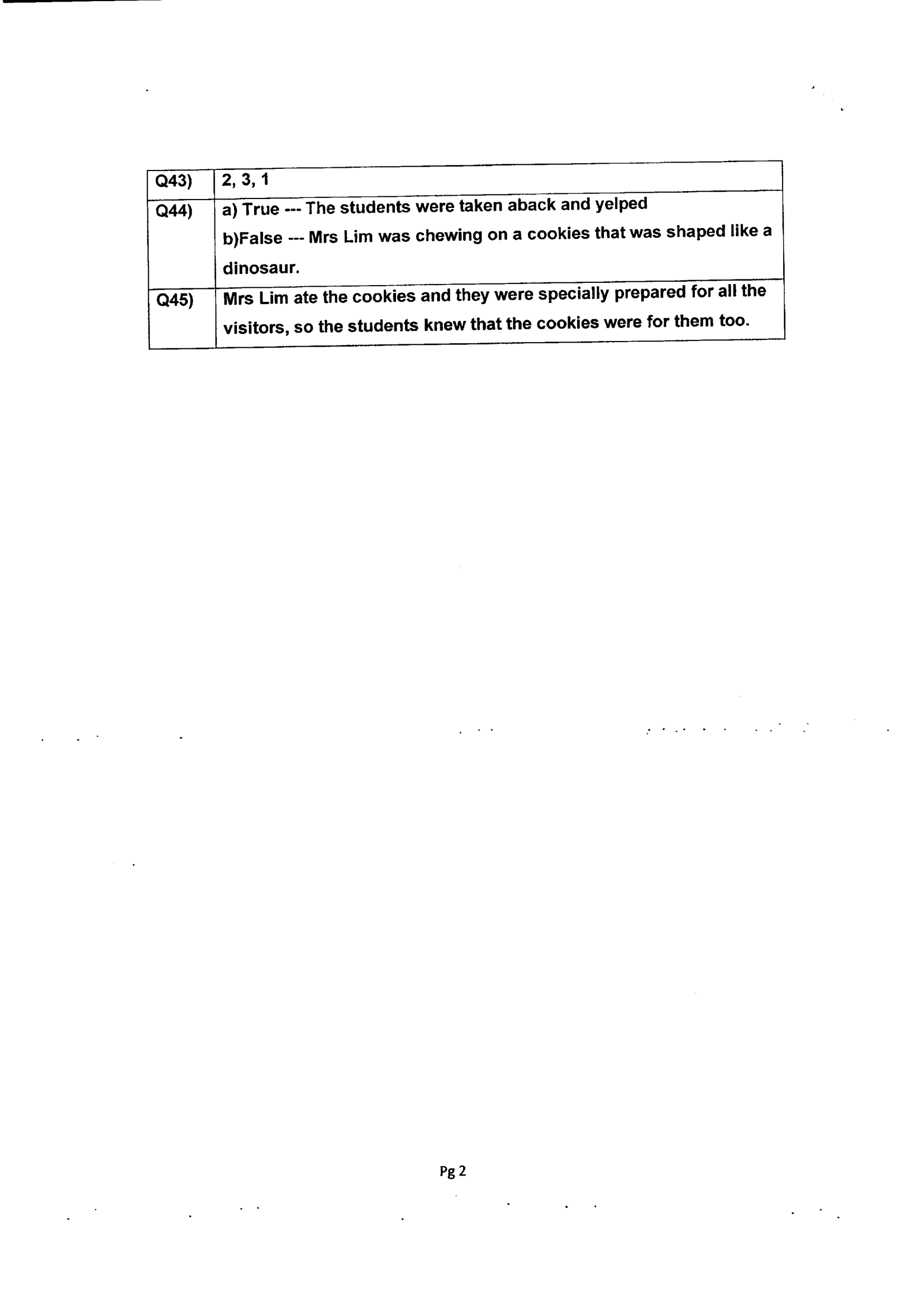 Answer Page 18