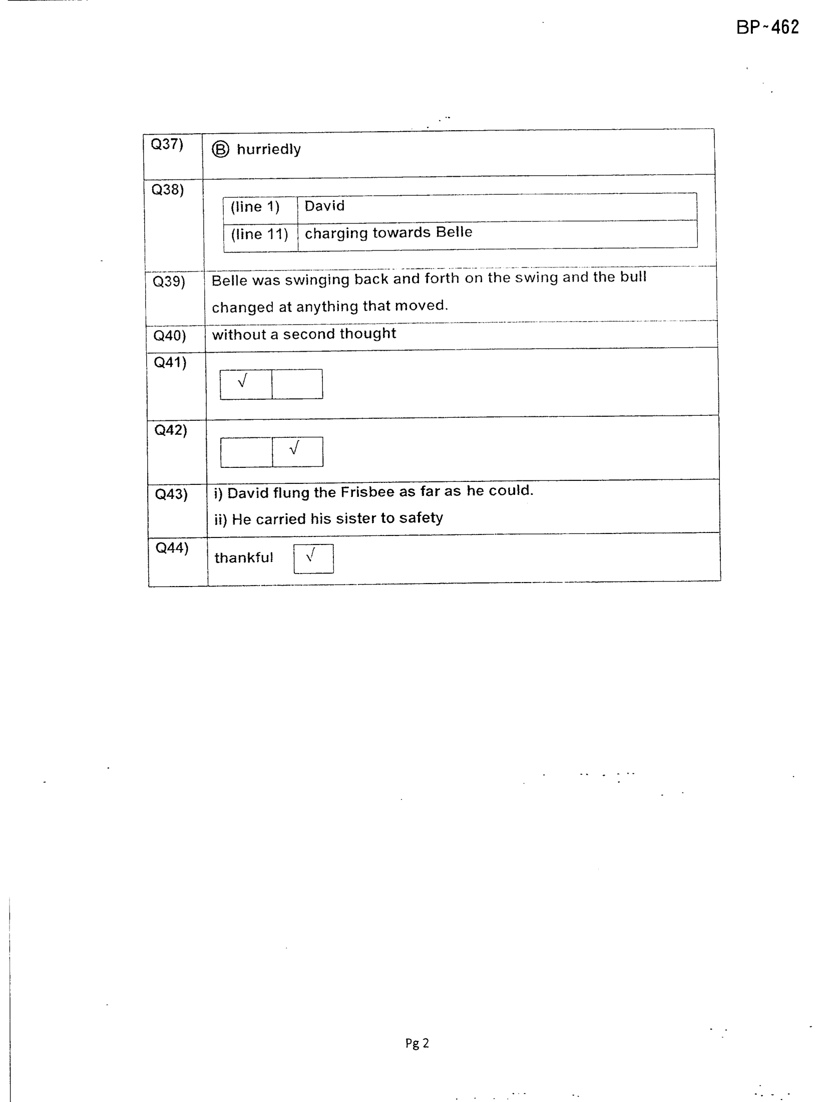 Answer Page 16