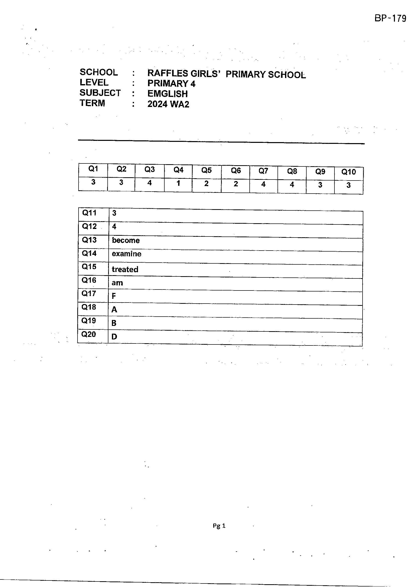 Answer Page 7