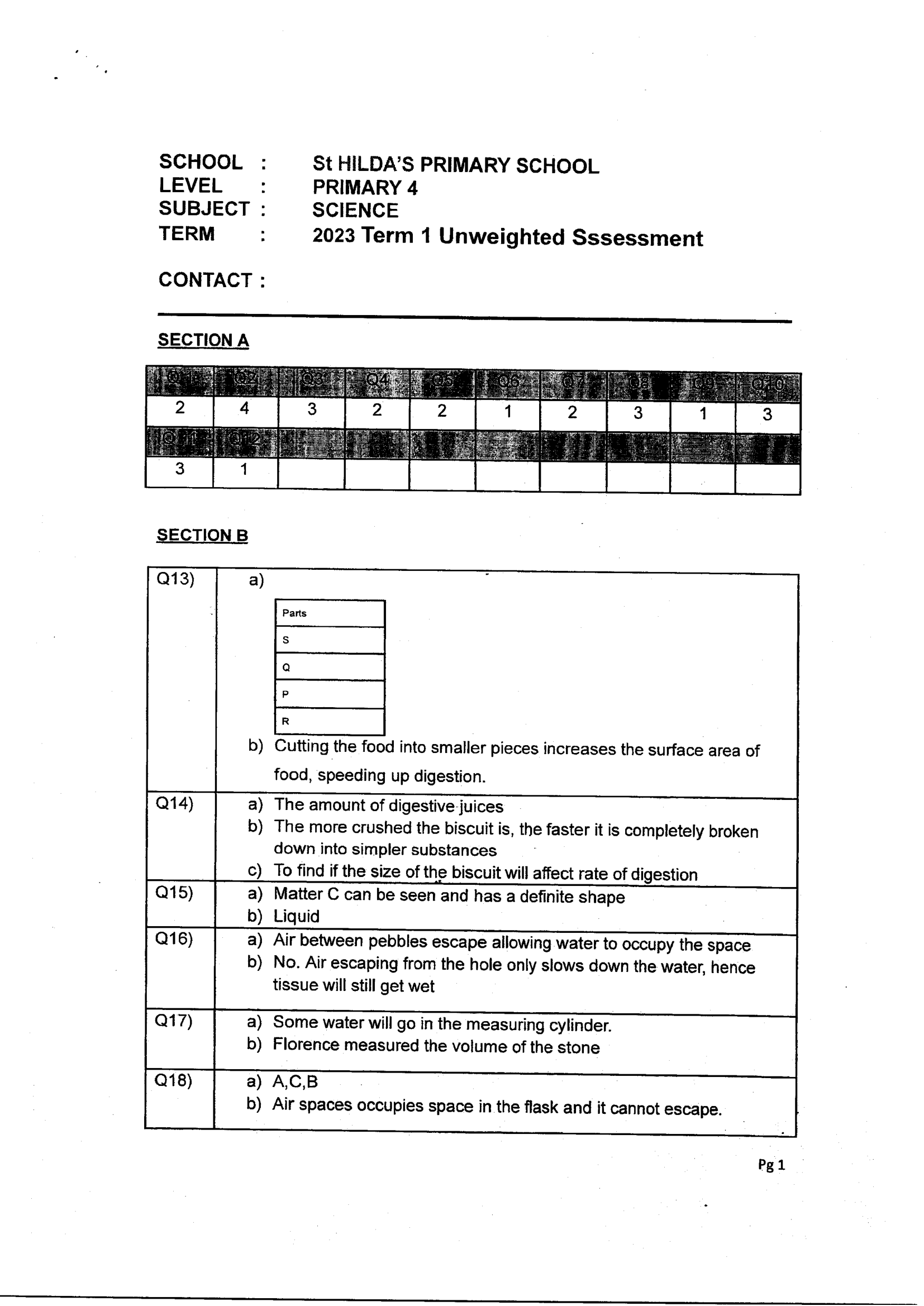 Answer Page 31